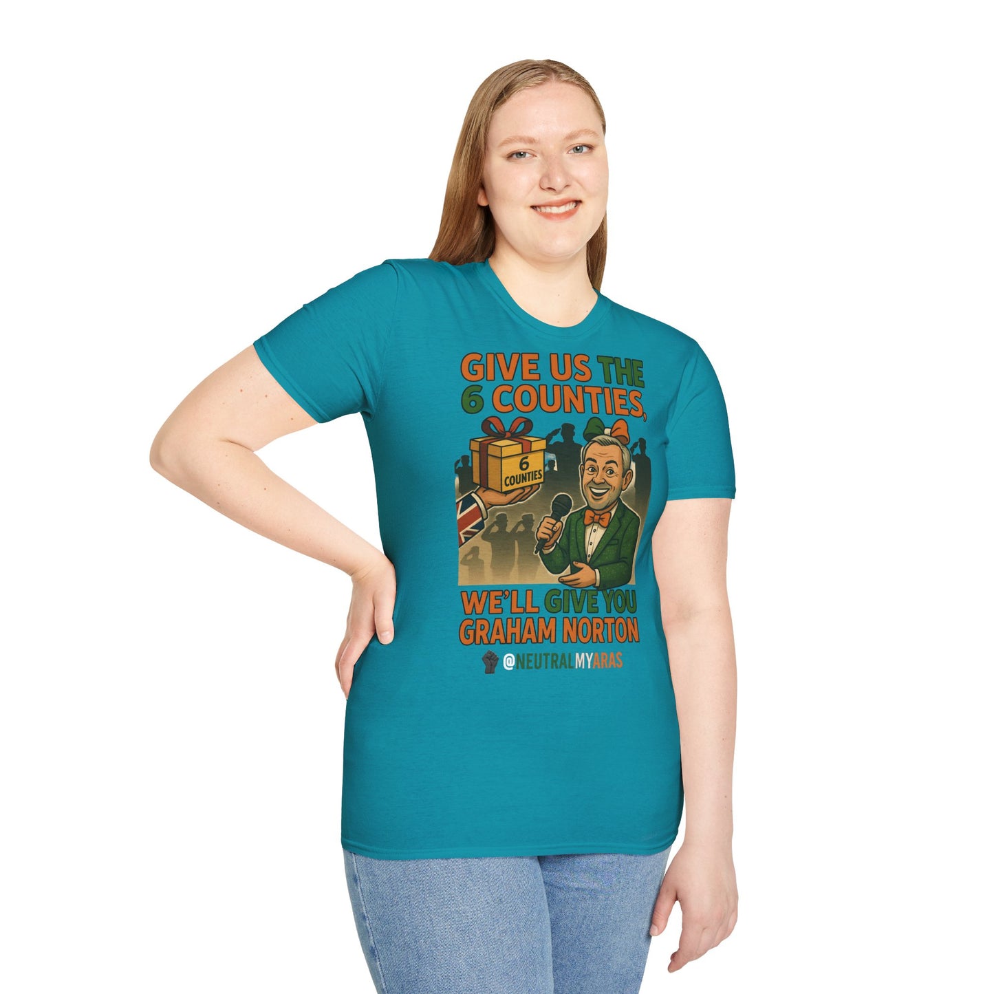 š„ āGive Us the 6 Counties, Weāll Give You Graham Nortonā T-SHIRT āļø
