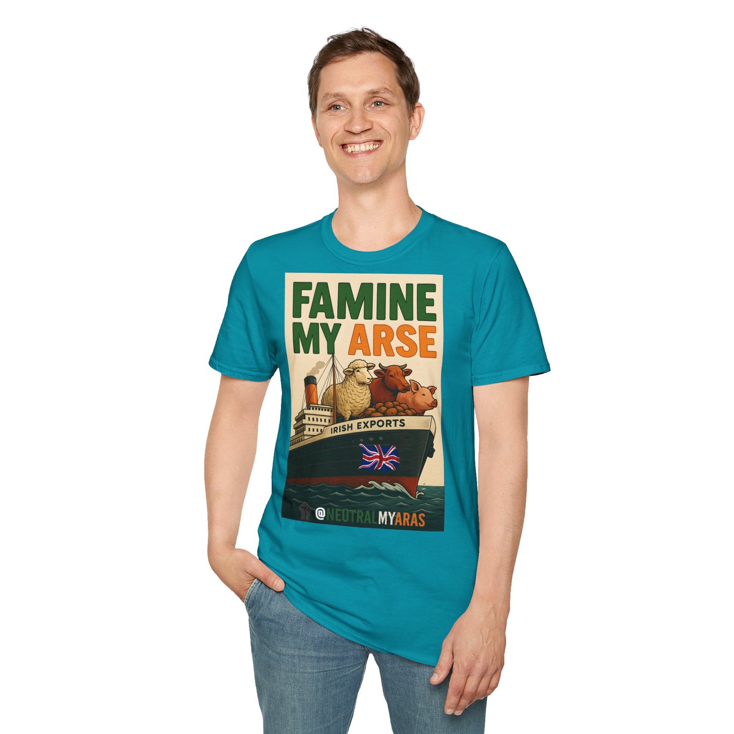 π₯ FAMINE MY ARSE T-SHIRT βοΈ