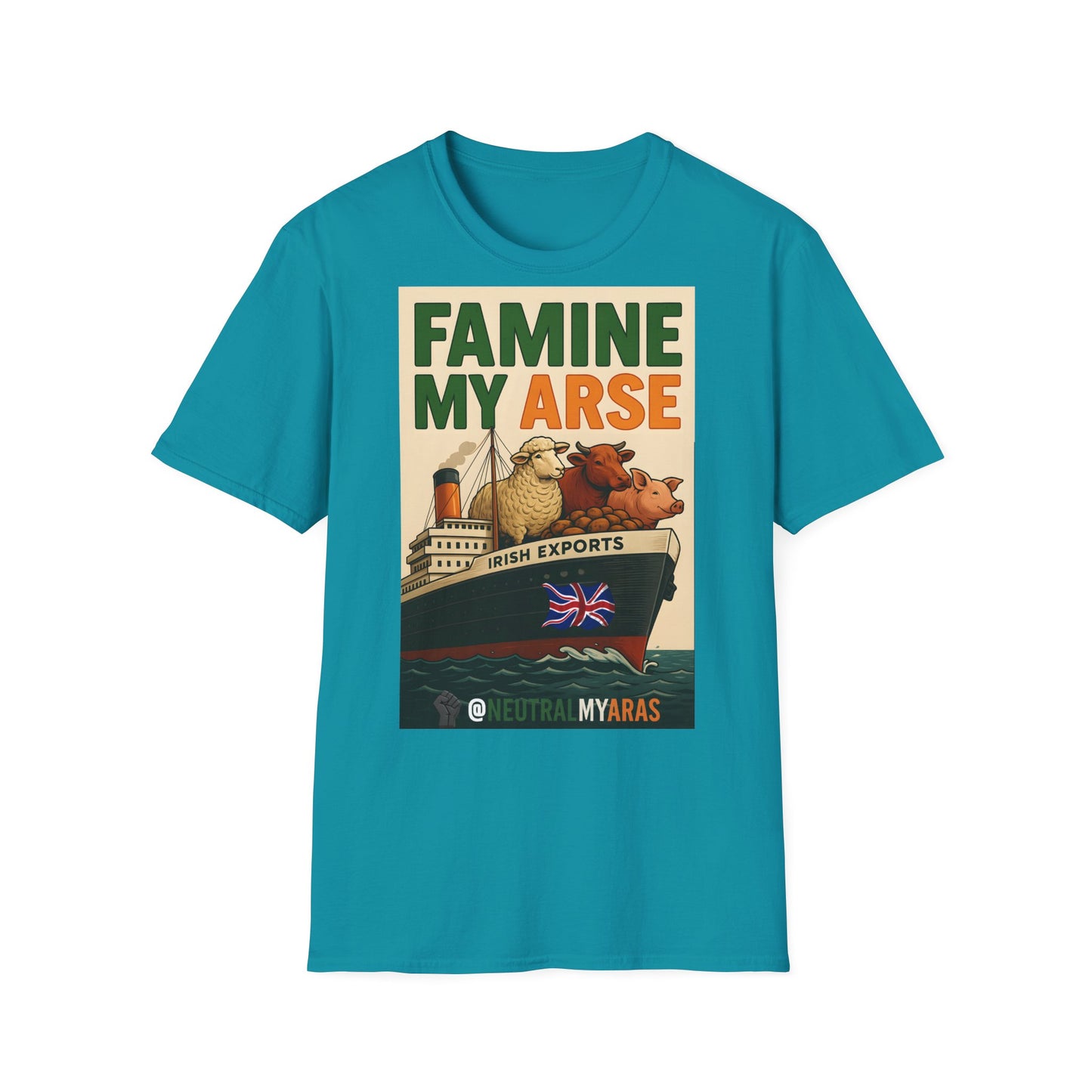 π₯ FAMINE MY ARSE T-SHIRT βοΈ