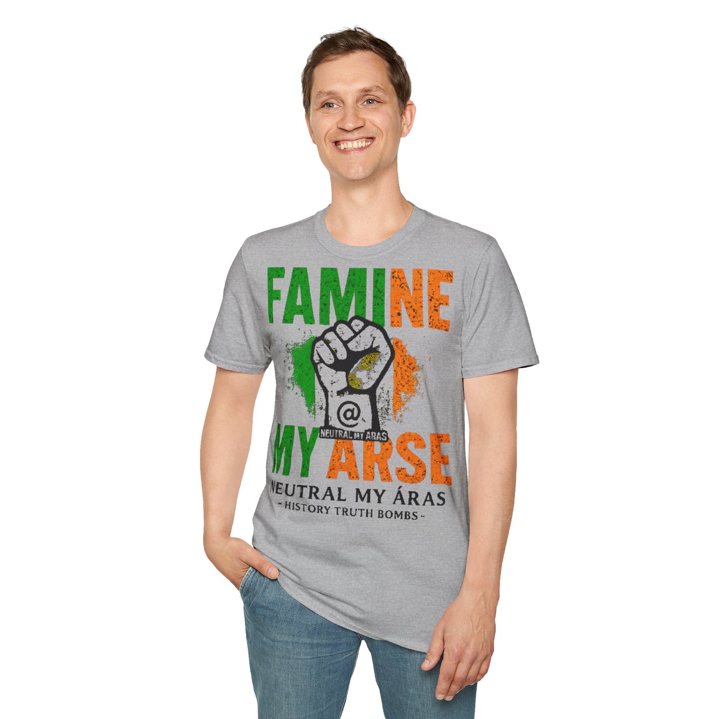 "FAMINE MY ARSE" – The T-Shirt That Speaks Truth, and a Bit of Cheek