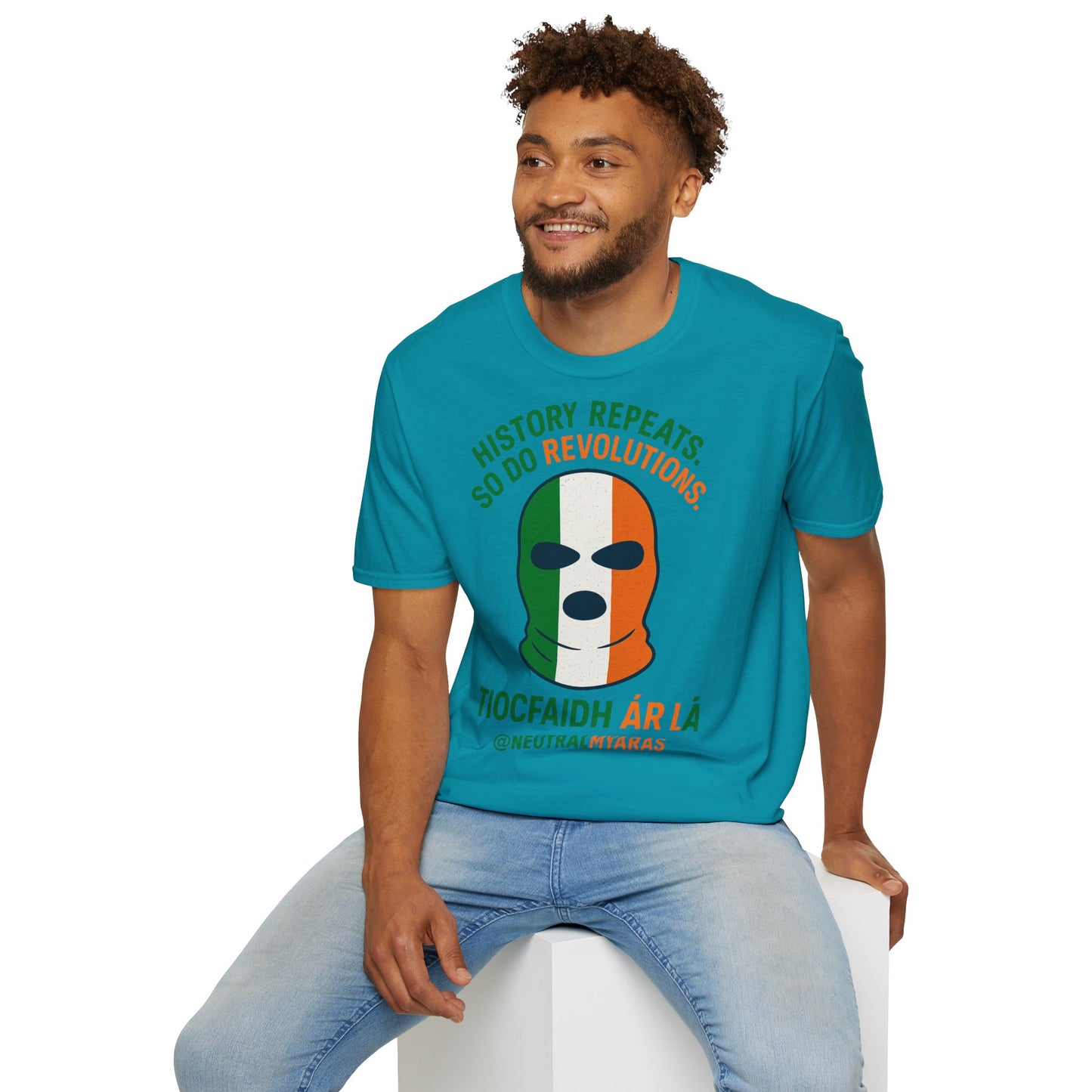 🔥 HISTORY REPEATS, SO DO REVOLUTIONS – TIOCFHAIDH ÁR LÁ T-SHIRT ☘️