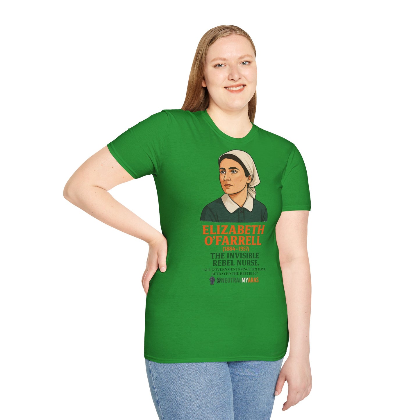 Elizabeth O'Farrell - The Invisible Rebel Nurse Tee