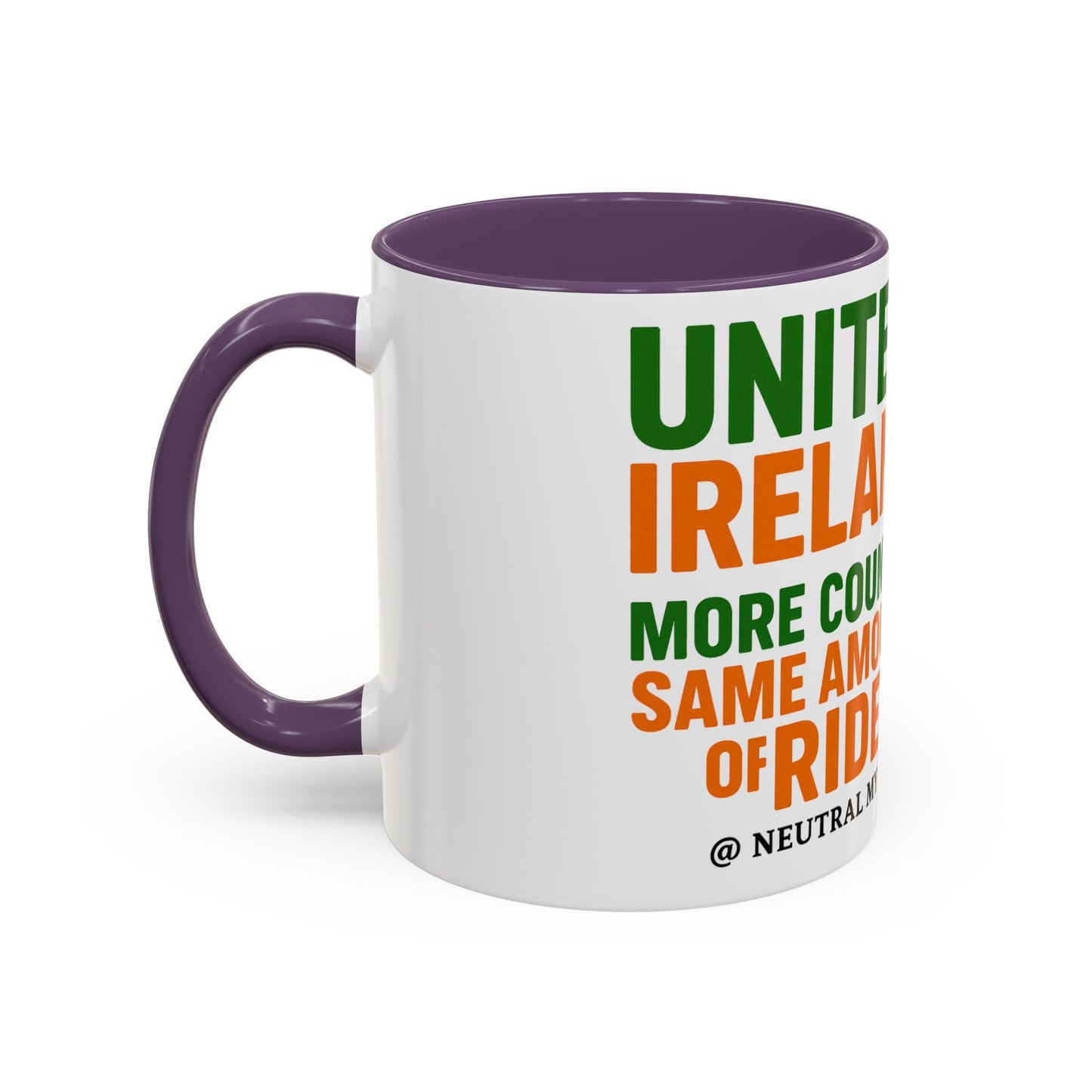 Copy of ☕ United Ireland Mug – "More Counties, Same Amount of Rides" Luck Of The Irish Coffee Mug, St. Patrick's Day Gift, Irish Pride Mug, Fun Irish Decor, Unique Coffee Cup