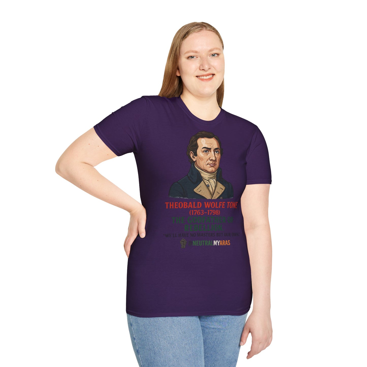 Theobald Wolfe Tone – Godfather of Rebellion Tee