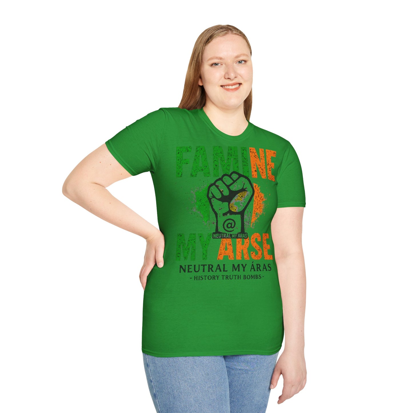 "FAMINE MY ARSE" – The T-Shirt That Speaks Truth, and a Bit of Cheek