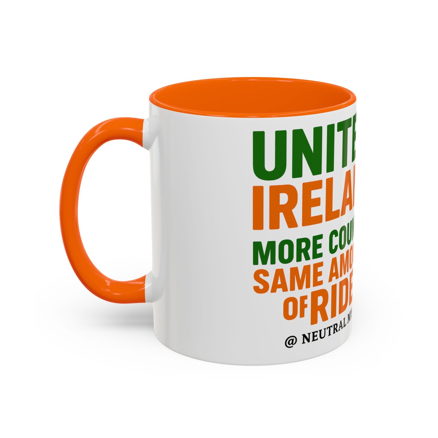 Copy of ☕ United Ireland Mug – "More Counties, Same Amount of Rides" Luck Of The Irish Coffee Mug, St. Patrick's Day Gift, Irish Pride Mug, Fun Irish Decor, Unique Coffee Cup