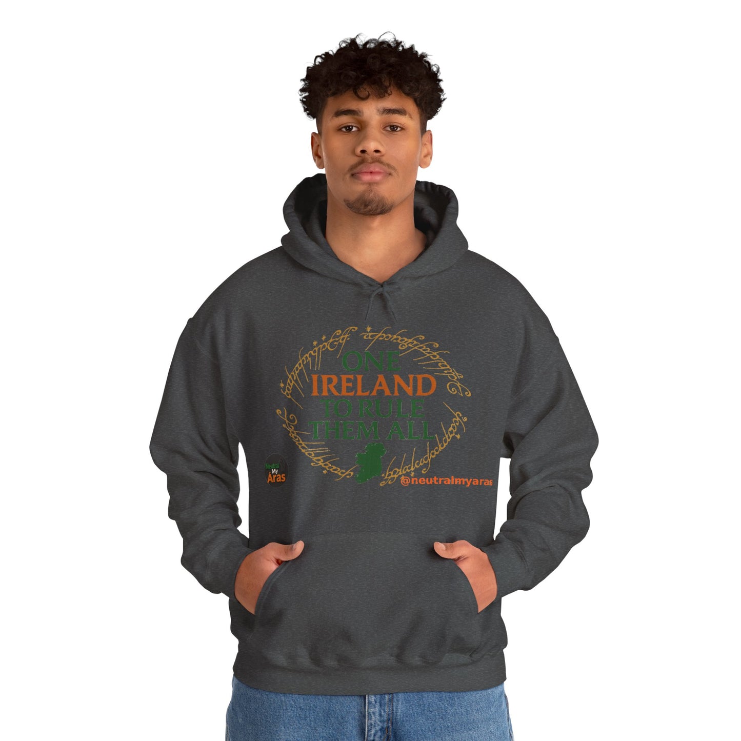 Hoodie "ONE IRELAND TO RULE THEM ALL" – Wear the Legend, Live the Dream
