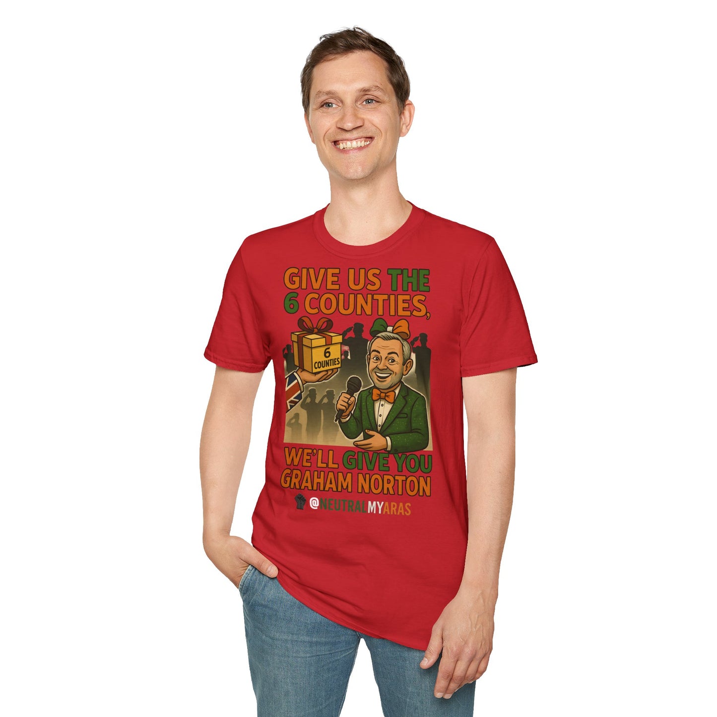 š„ āGive Us the 6 Counties, Weāll Give You Graham Nortonā T-SHIRT āļø
