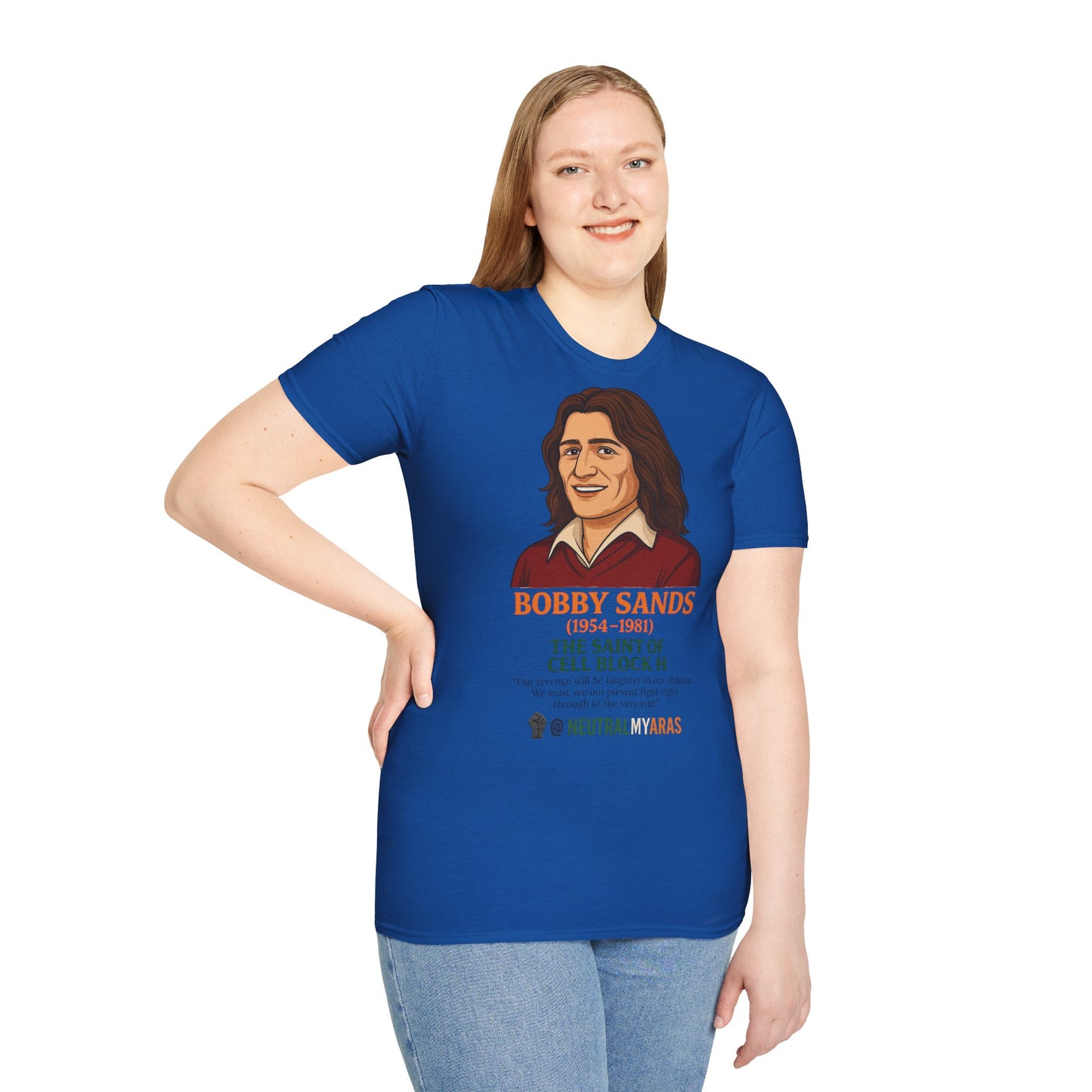 π§ Bobby Sands β The Saint of Cell Block H T-Shirt βοΈ