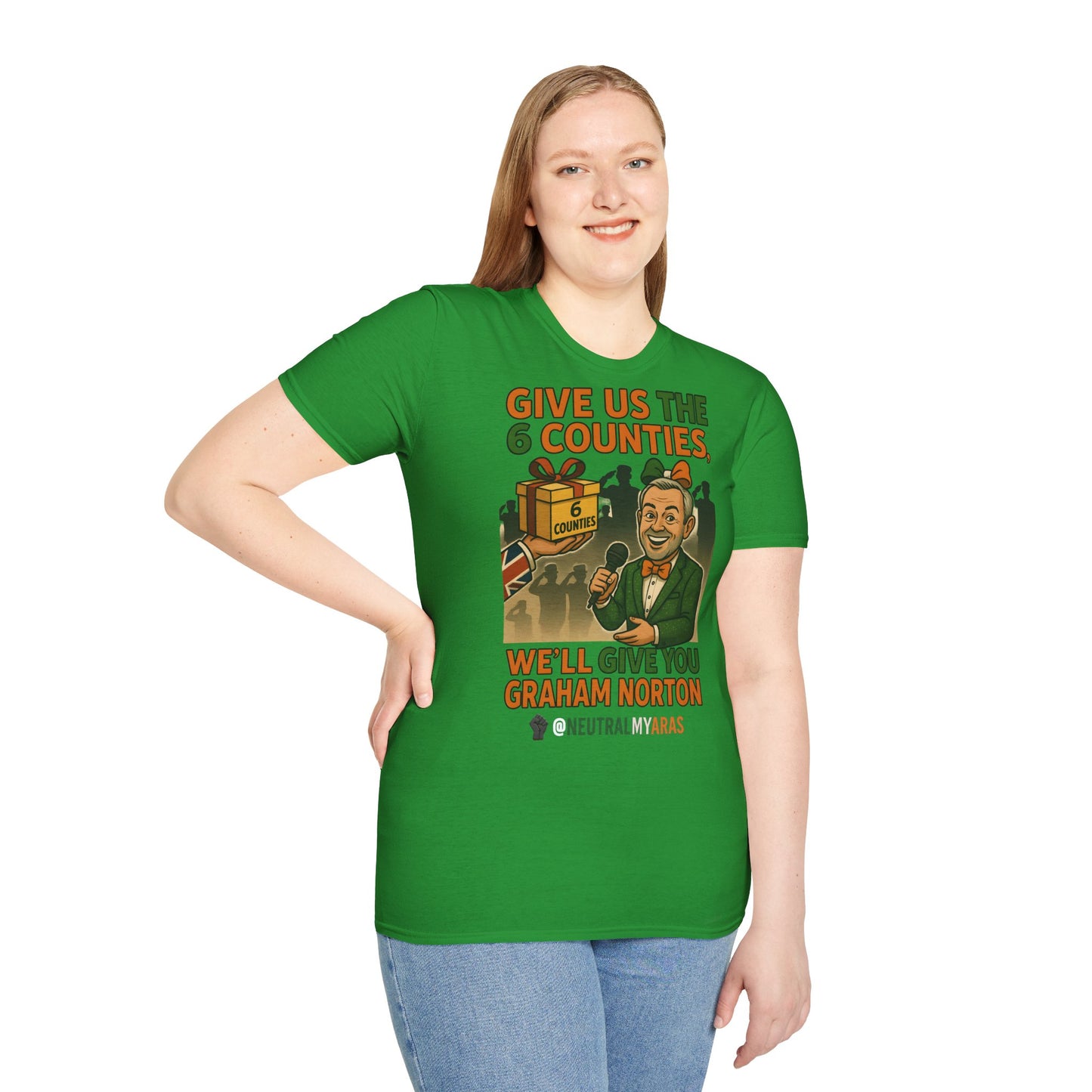 š„ āGive Us the 6 Counties, Weāll Give You Graham Nortonā T-SHIRT āļø