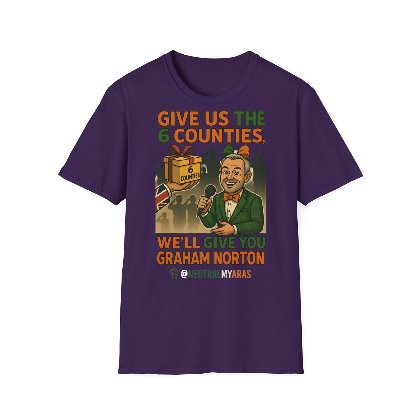 š„ āGive Us the 6 Counties, Weāll Give You Graham Nortonā T-SHIRT āļø