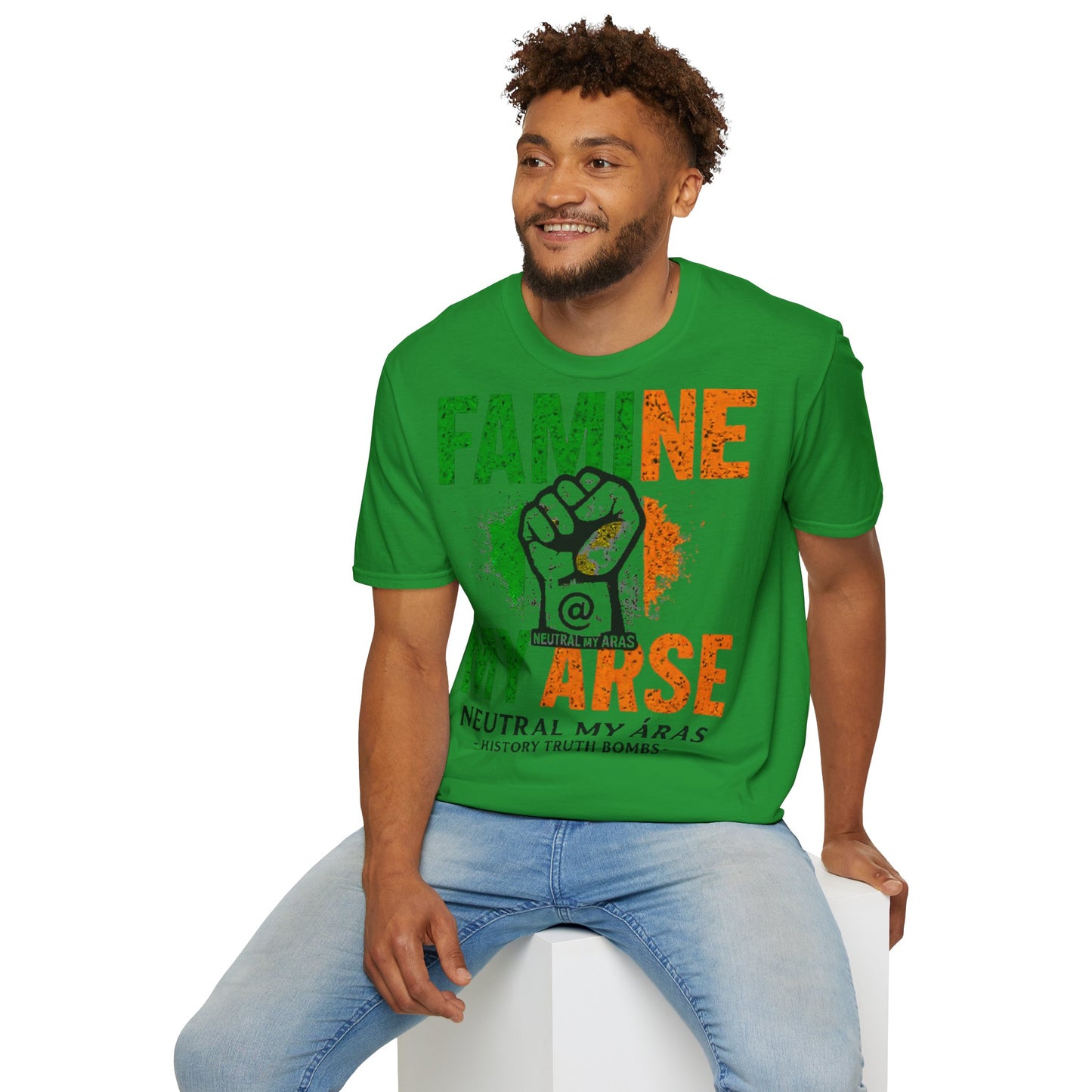 "FAMINE MY ARSE" – The T-Shirt That Speaks Truth, and a Bit of Cheek