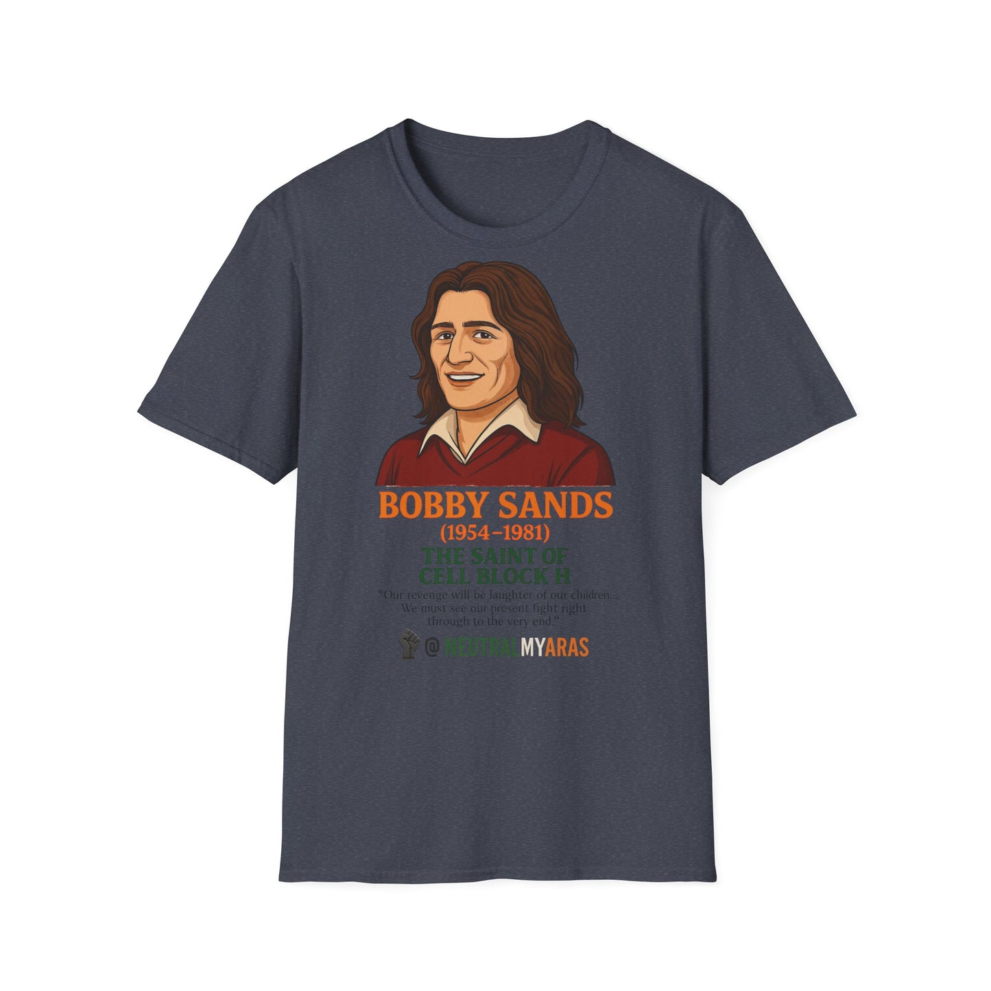 π§ Bobby Sands β The Saint of Cell Block H T-Shirt βοΈ