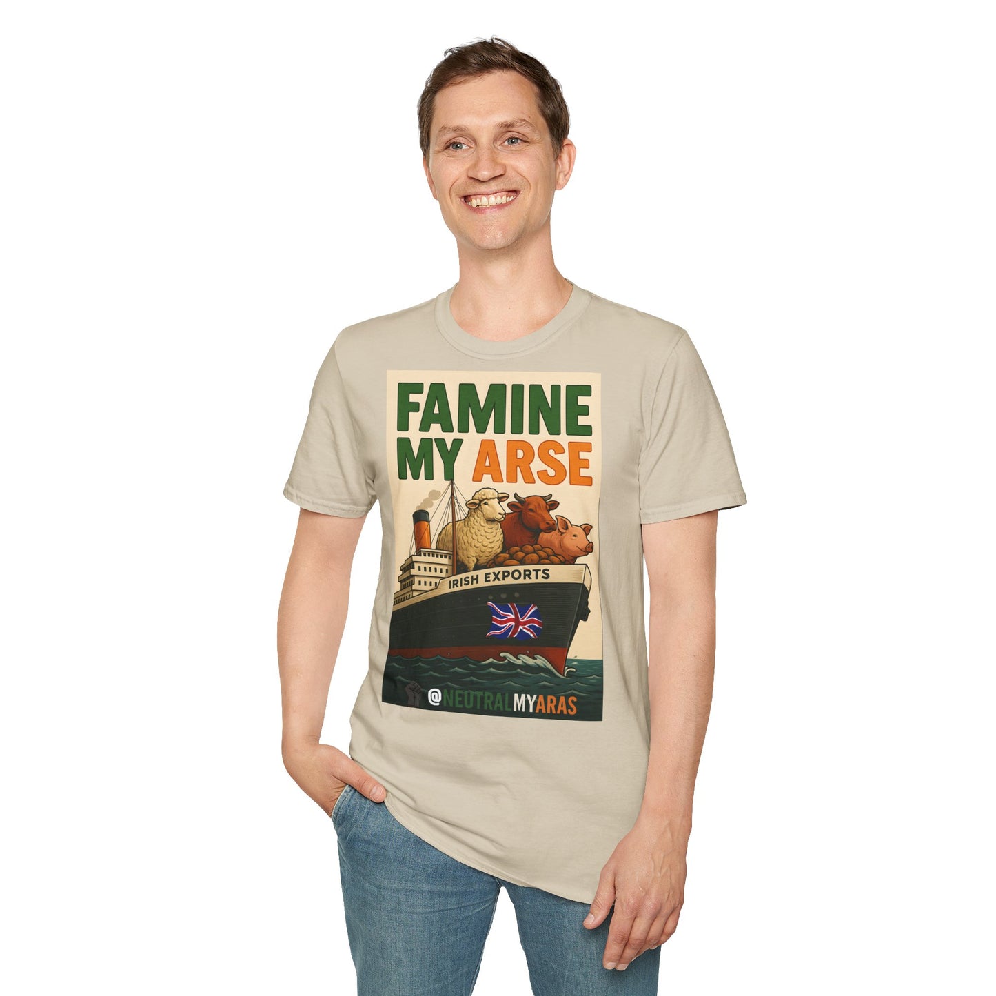 π₯ FAMINE MY ARSE T-SHIRT βοΈ