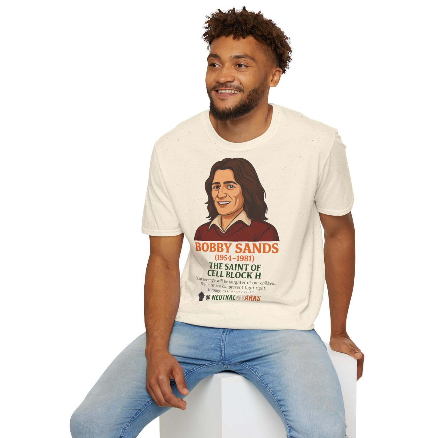 π§ Bobby Sands β The Saint of Cell Block H T-Shirt βοΈ