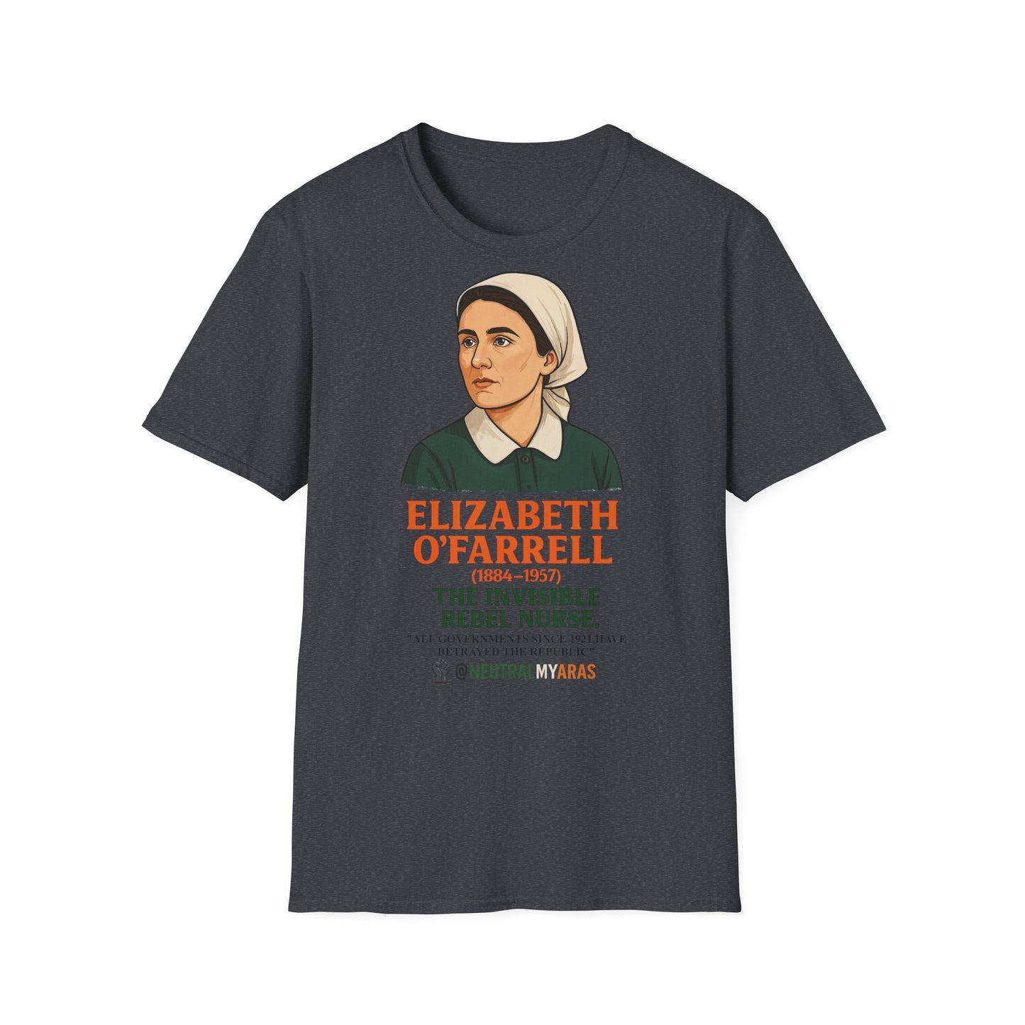 Elizabeth O'Farrell - The Invisible Rebel Nurse Tee