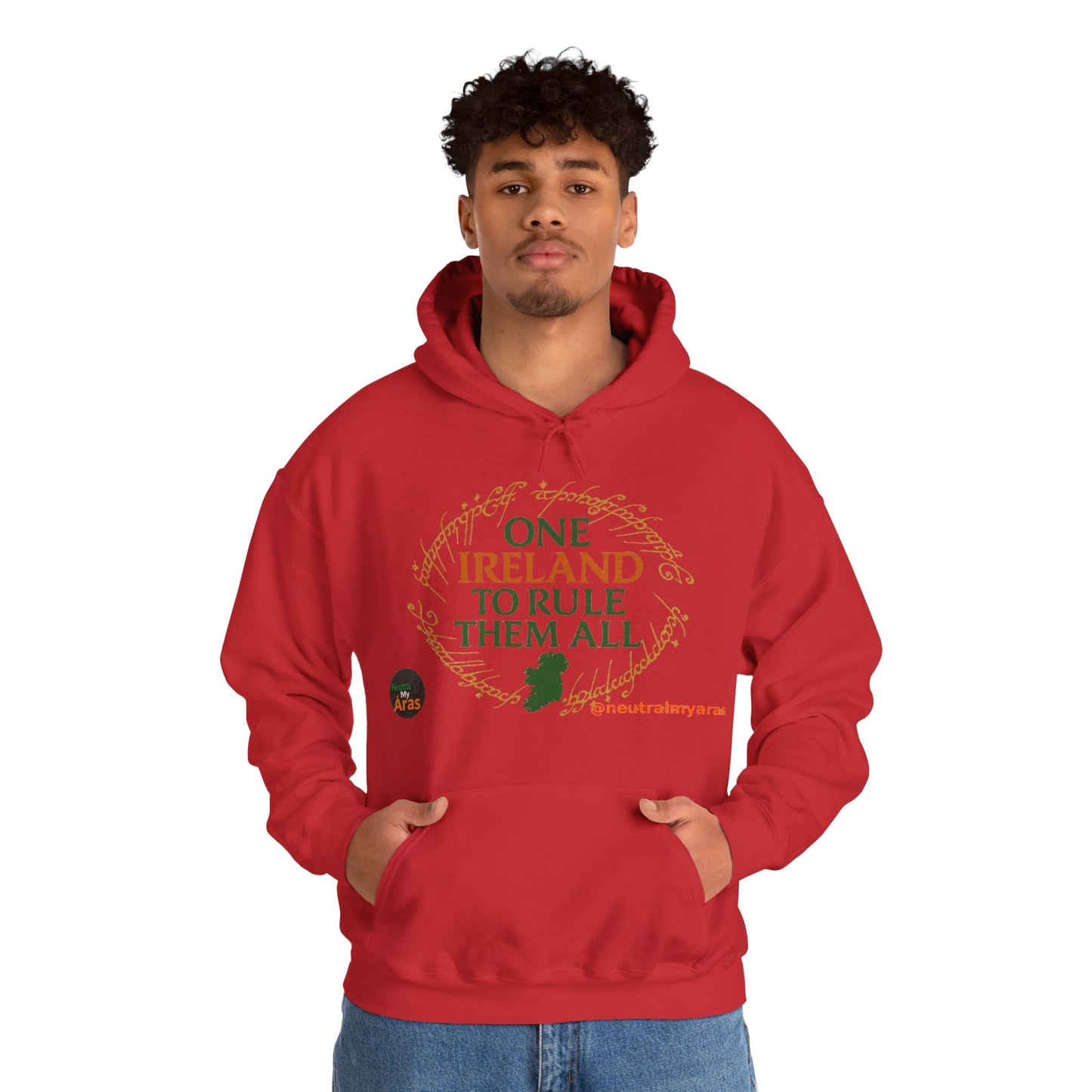Hoodie "ONE IRELAND TO RULE THEM ALL" – Wear the Legend, Live the Dream