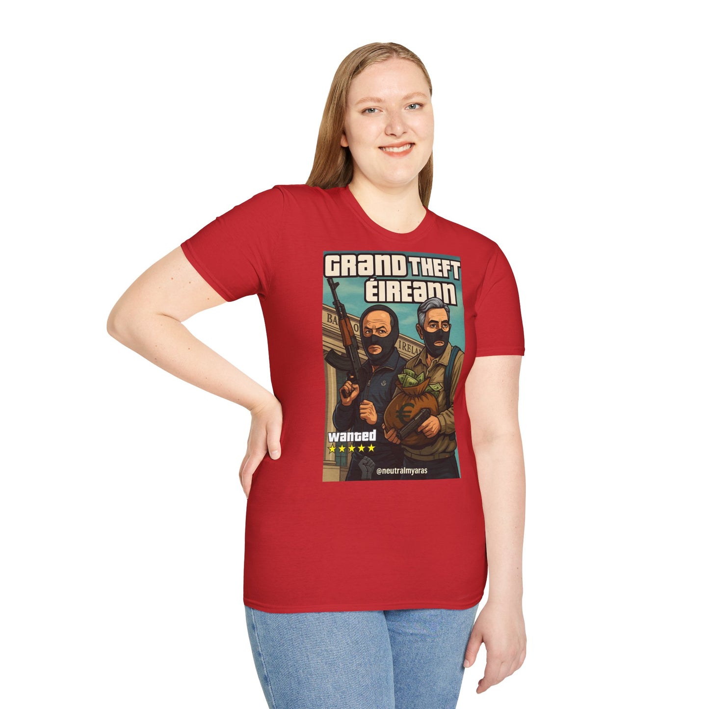 🔥 🚨 GRAND THEFT ÉIREANN 🚨 T-SHIRT ☘️