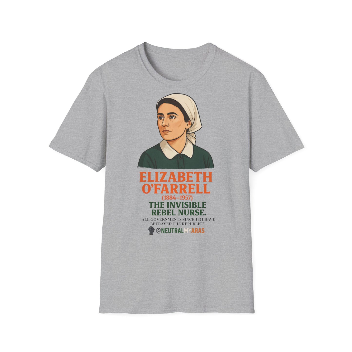 Elizabeth O'Farrell - The Invisible Rebel Nurse Tee