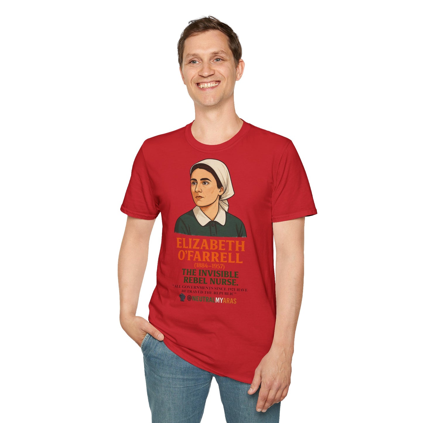 Elizabeth O'Farrell - The Invisible Rebel Nurse Tee