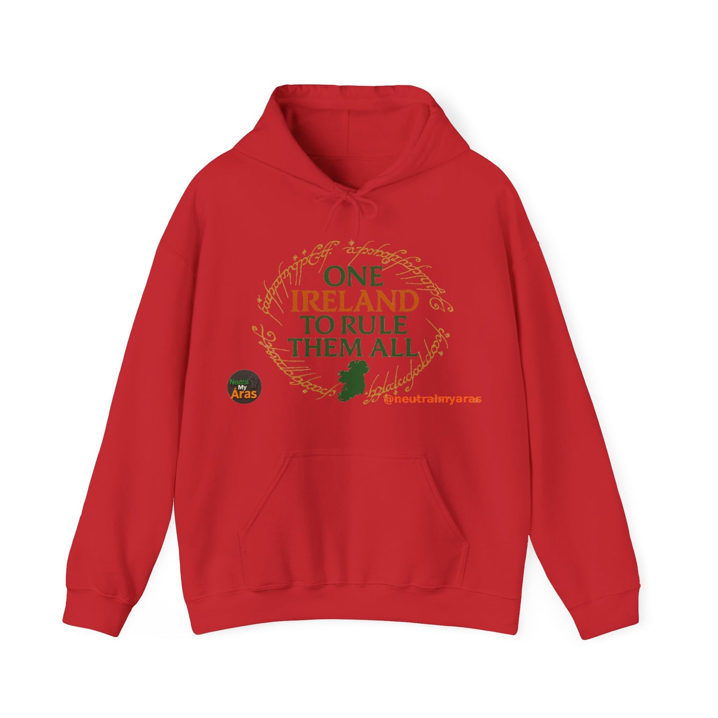 Hoodie "ONE IRELAND TO RULE THEM ALL" – Wear the Legend, Live the Dream