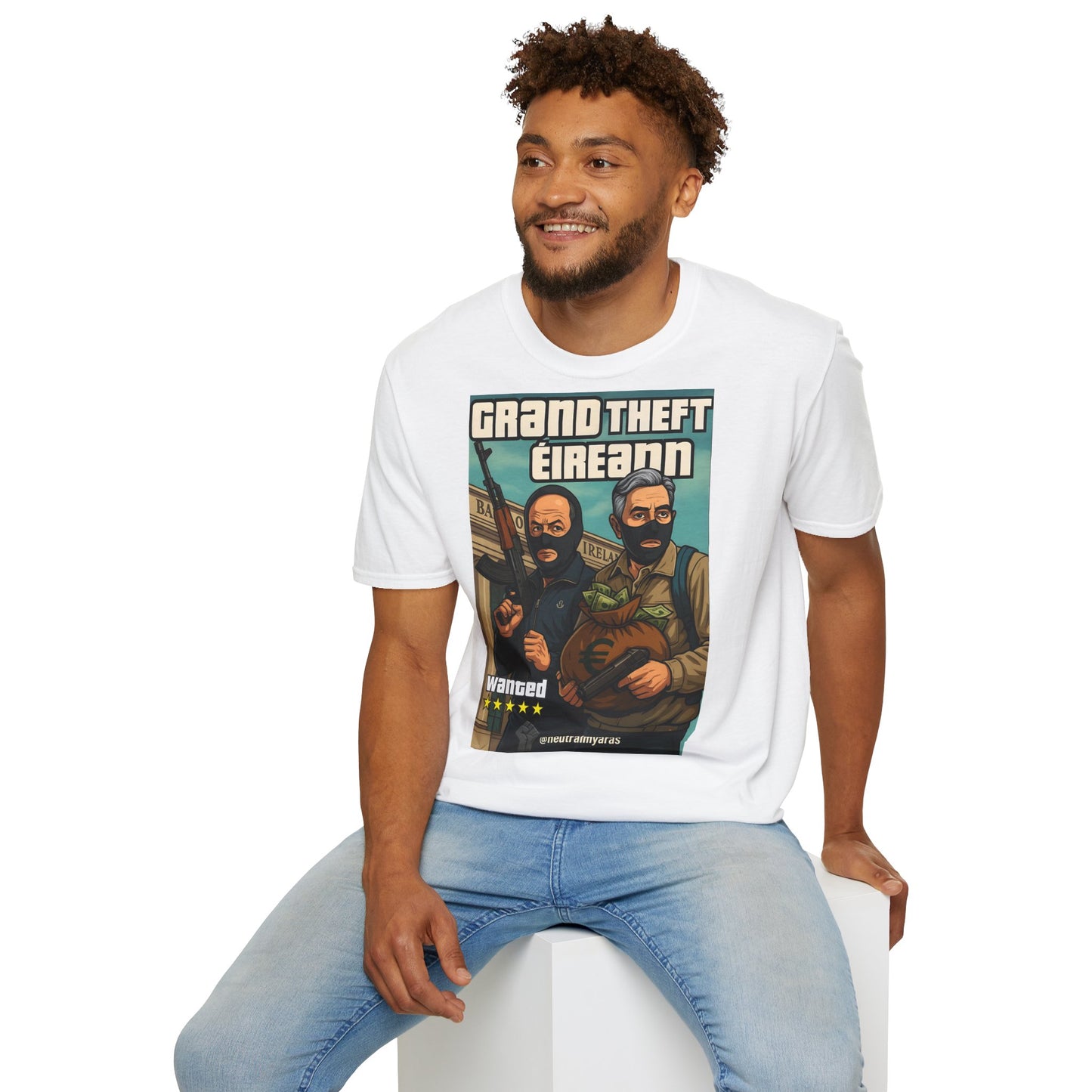 🔥 🚨 GRAND THEFT ÉIREANN 🚨 T-SHIRT ☘️