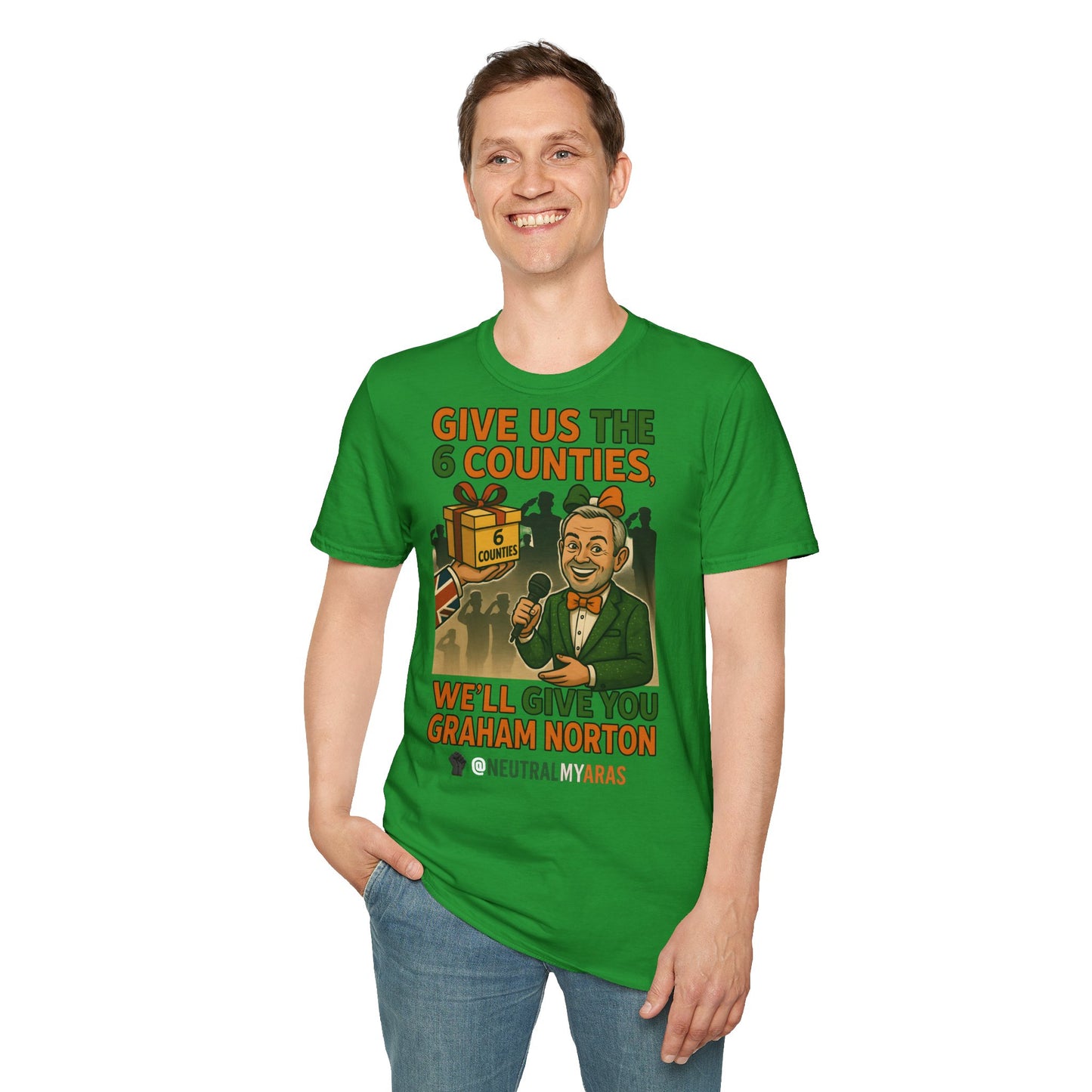 š„ āGive Us the 6 Counties, Weāll Give You Graham Nortonā T-SHIRT āļø