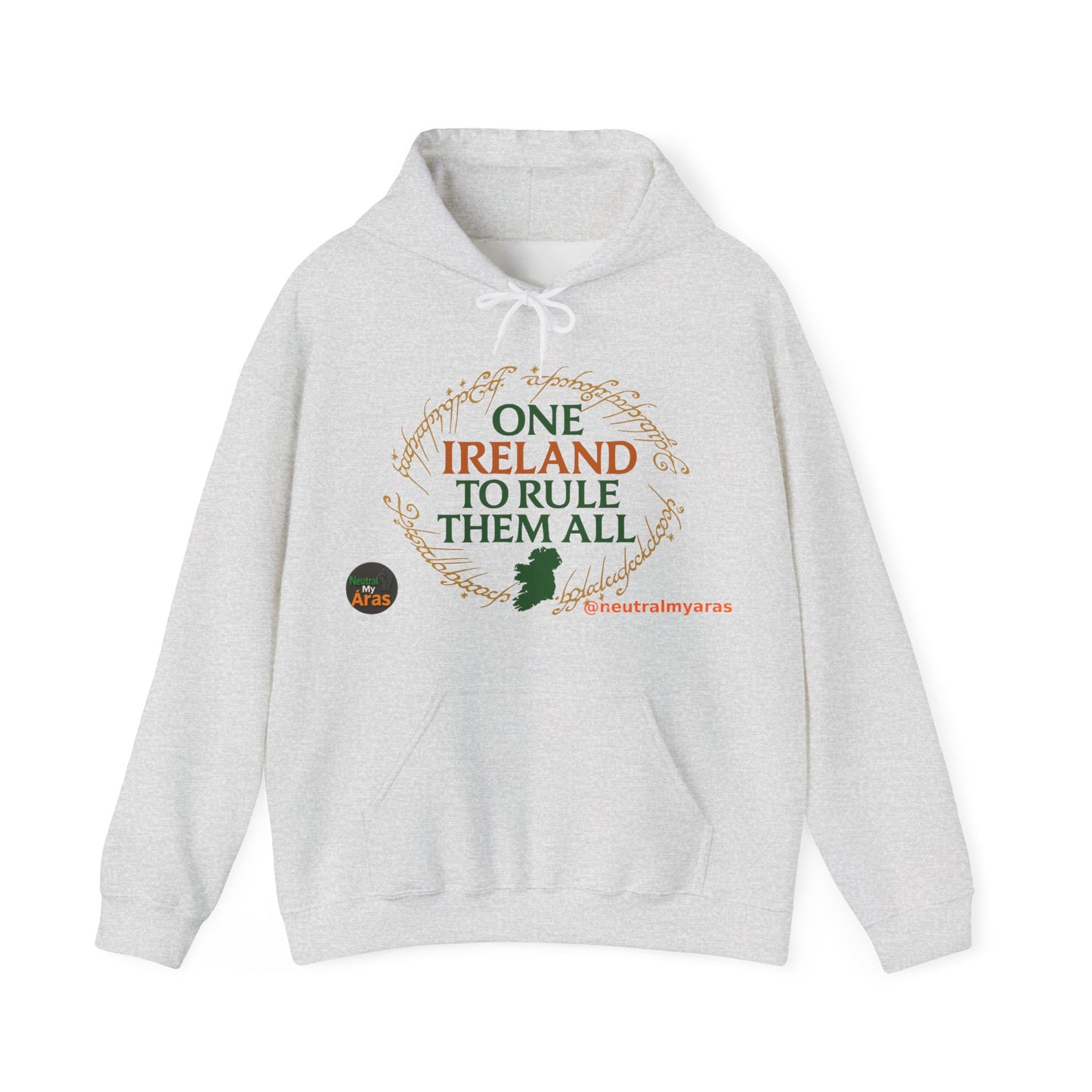Hoodie "ONE IRELAND TO RULE THEM ALL" – Wear the Legend, Live the Dream
