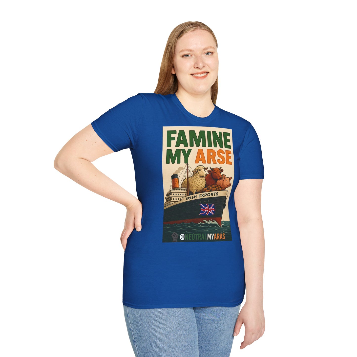π₯ FAMINE MY ARSE T-SHIRT βοΈ