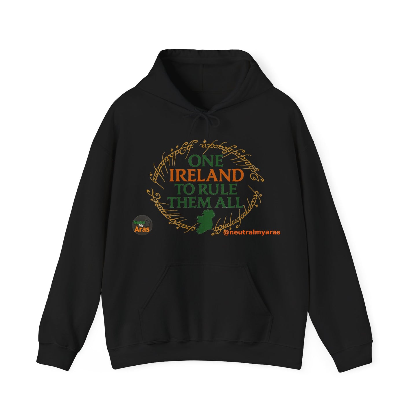 Hoodie "ONE IRELAND TO RULE THEM ALL" – Wear the Legend, Live the Dream
