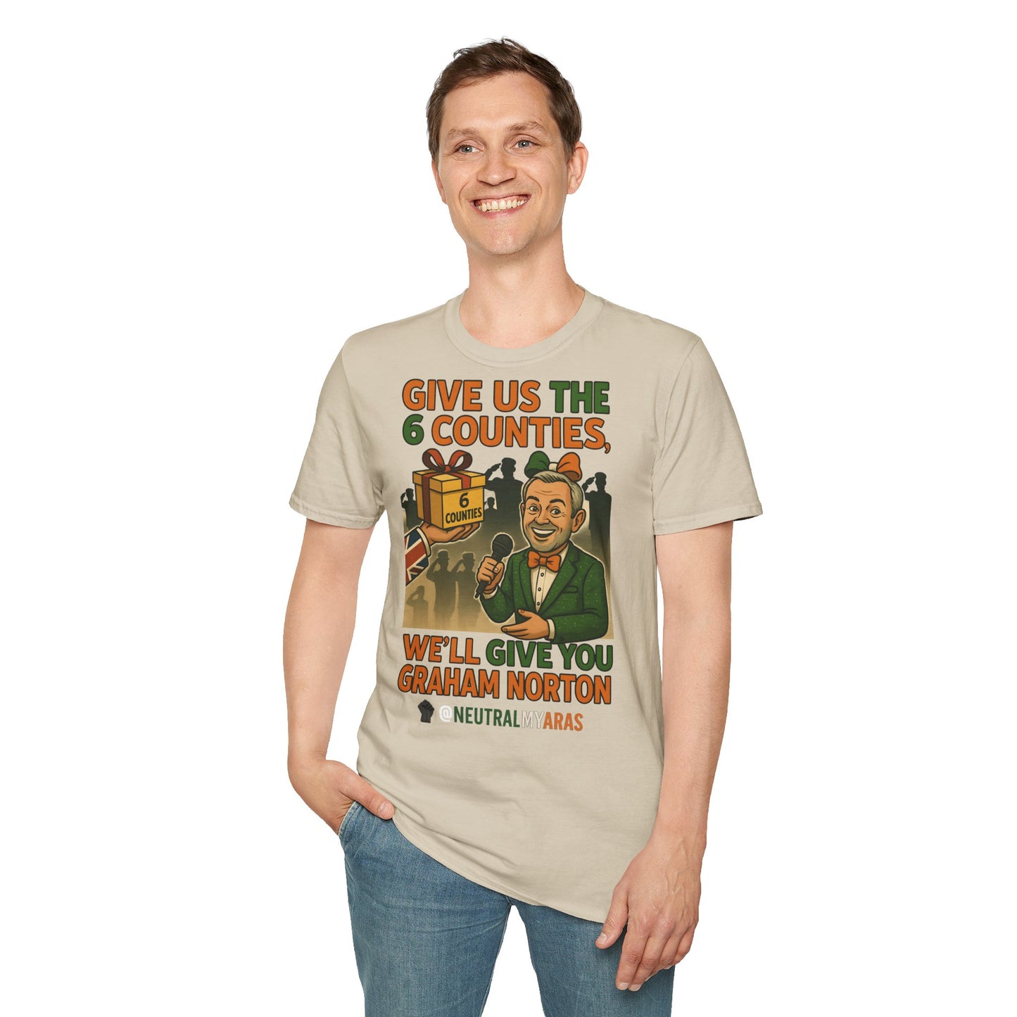 š„ āGive Us the 6 Counties, Weāll Give You Graham Nortonā T-SHIRT āļø