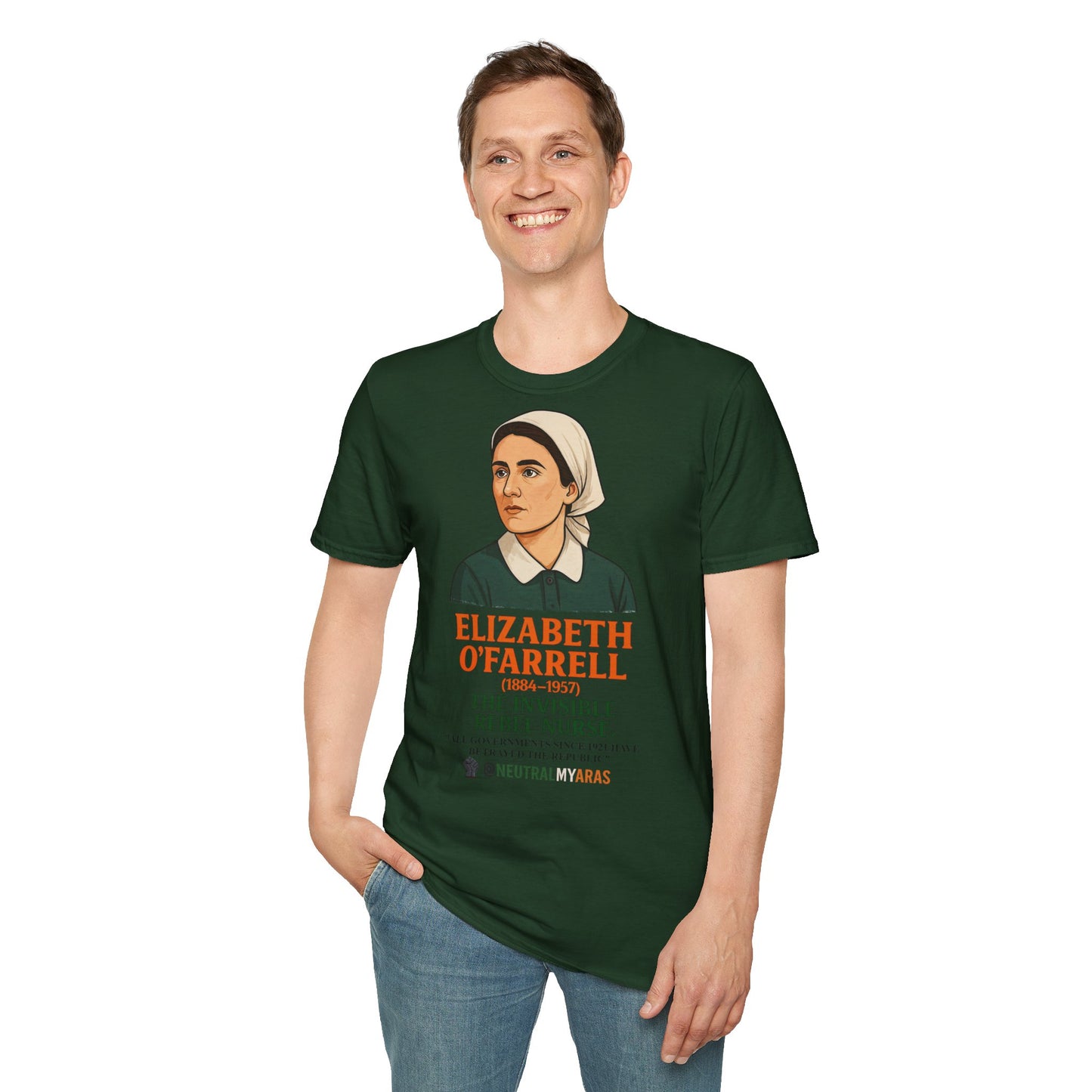 Elizabeth O'Farrell - The Invisible Rebel Nurse Tee