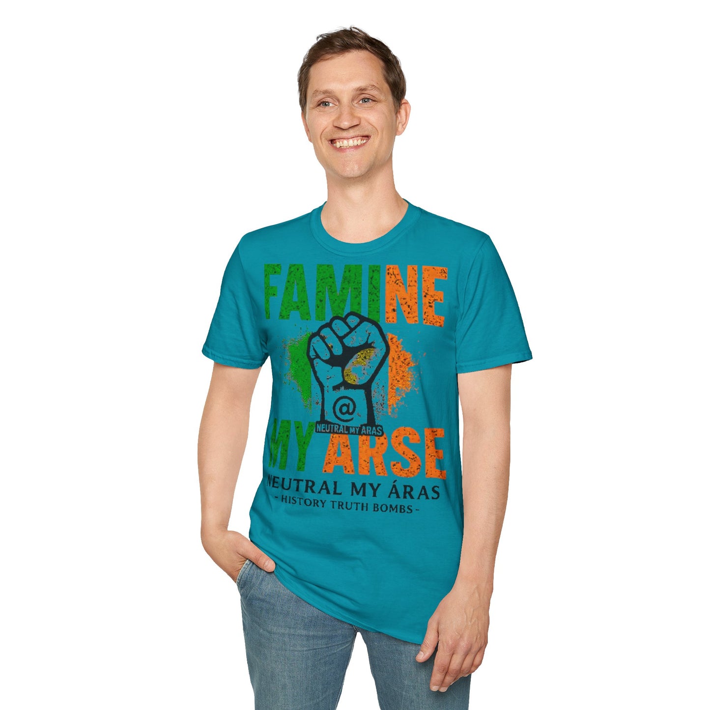 "FAMINE MY ARSE" – The T-Shirt That Speaks Truth, and a Bit of Cheek