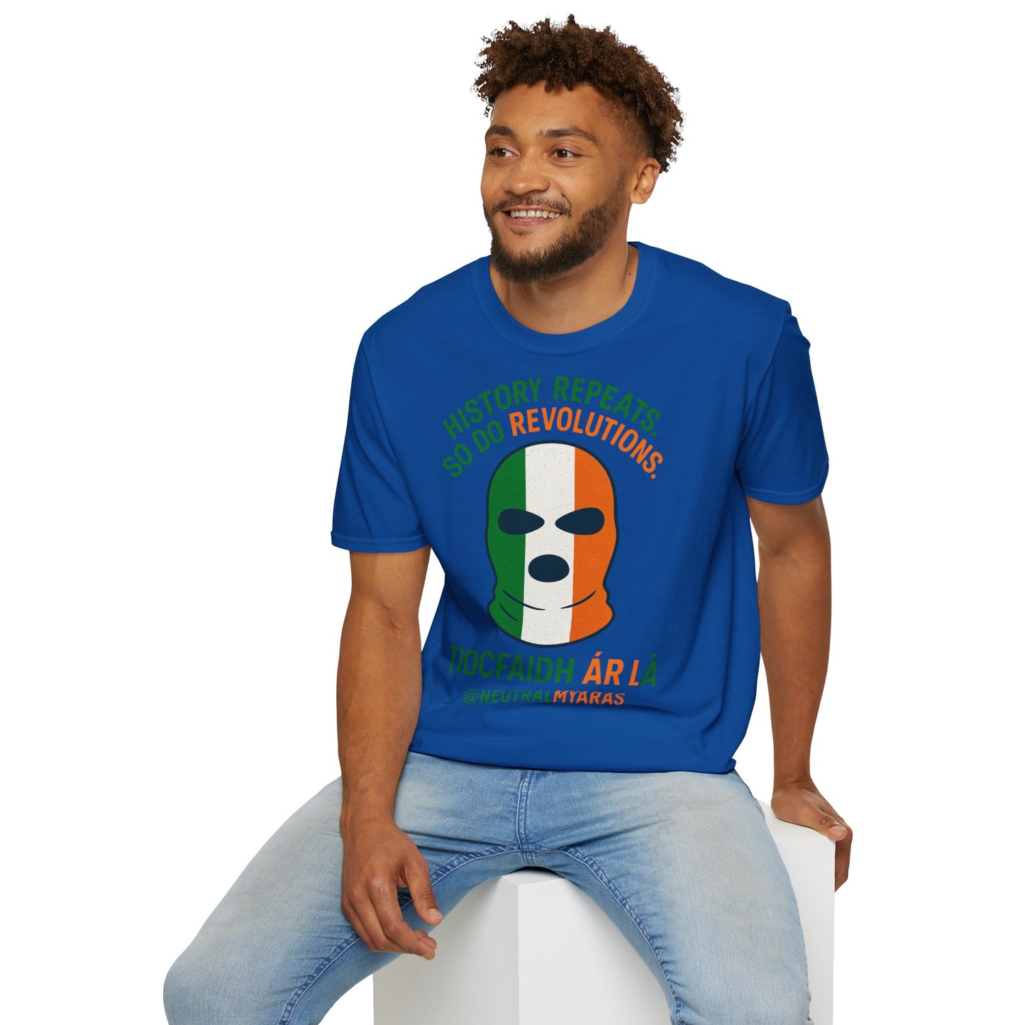 🔥 HISTORY REPEATS, SO DO REVOLUTIONS – TIOCFHAIDH ÁR LÁ T-SHIRT ☘️