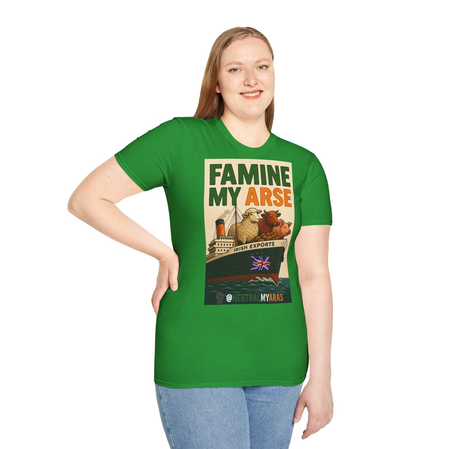 π₯ FAMINE MY ARSE T-SHIRT βοΈ