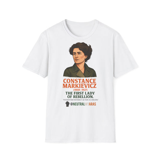 🇮🇪 Constance Markievicz T-Shirt – The First Lady of Rebellion 🇮🇪 Tee
