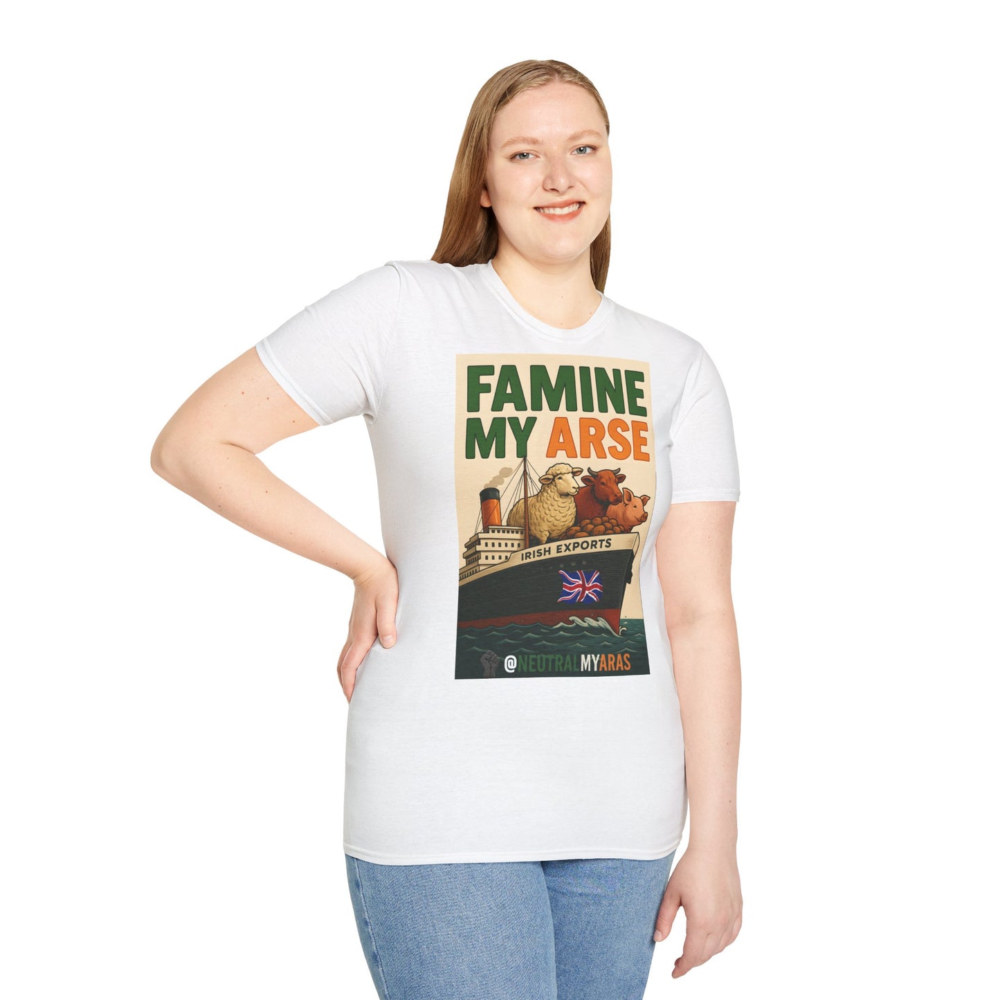 π₯ FAMINE MY ARSE T-SHIRT βοΈ