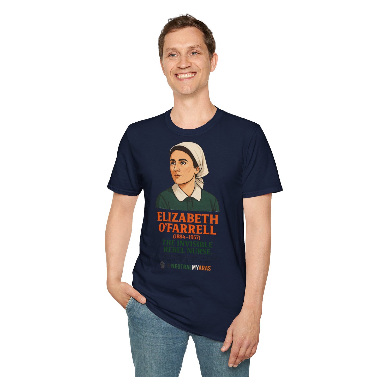 Elizabeth O'Farrell - The Invisible Rebel Nurse Tee
