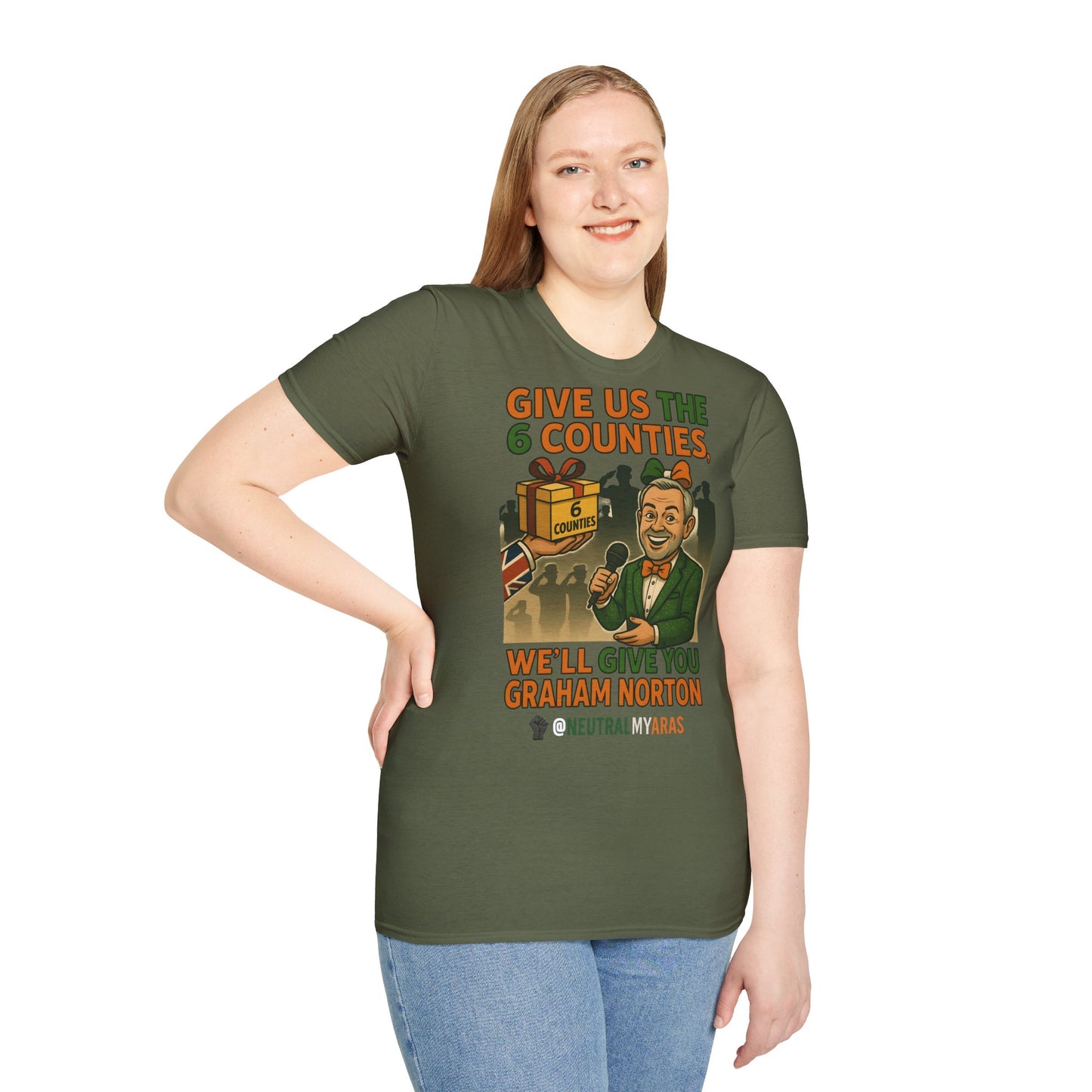 š„ āGive Us the 6 Counties, Weāll Give You Graham Nortonā T-SHIRT āļø