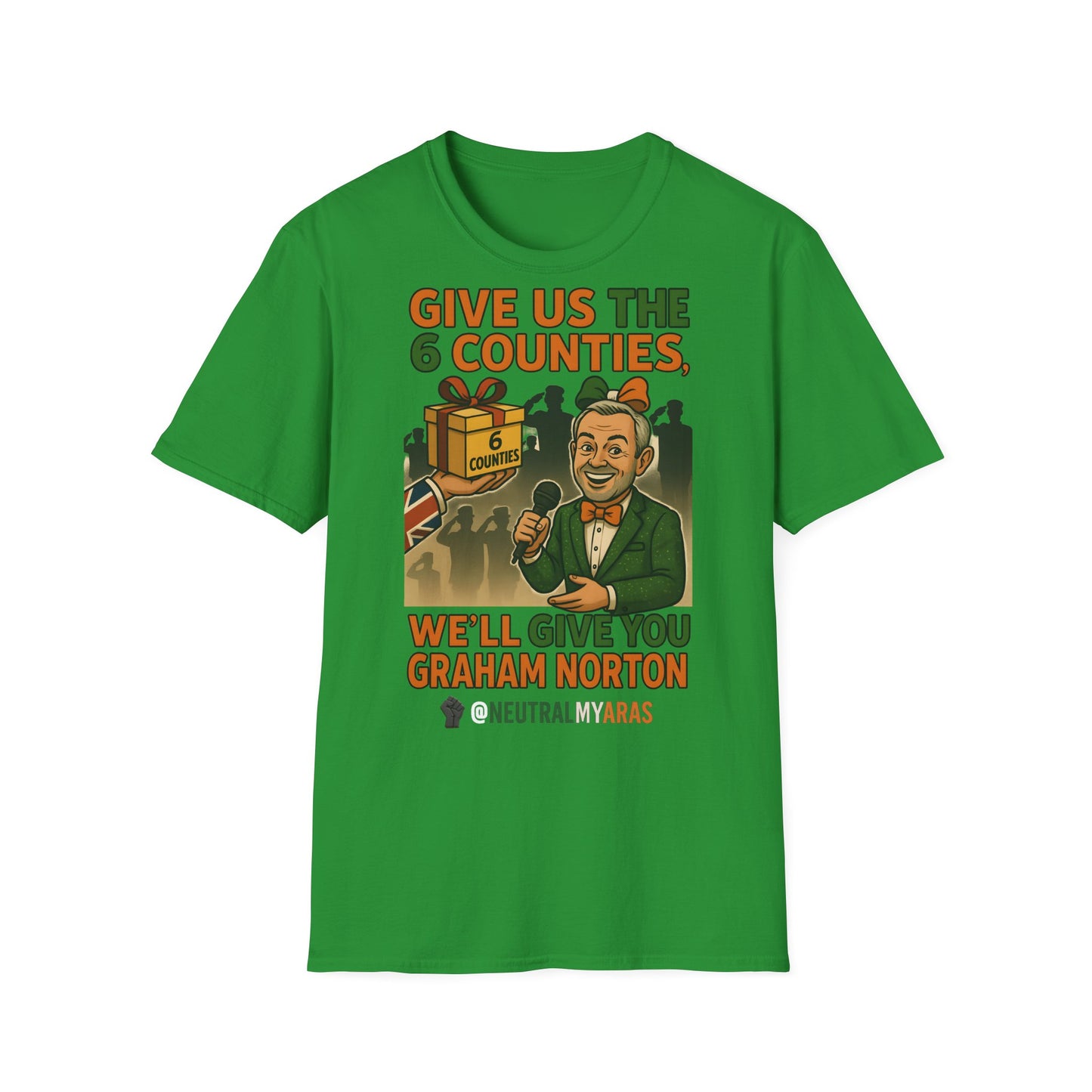 š„ āGive Us the 6 Counties, Weāll Give You Graham Nortonā T-SHIRT āļø