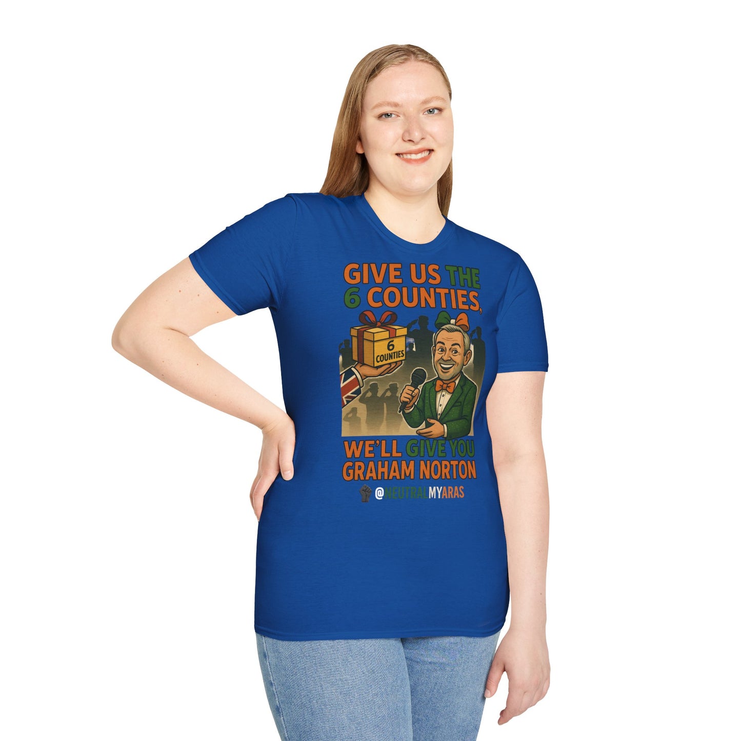 š„ āGive Us the 6 Counties, Weāll Give You Graham Nortonā T-SHIRT āļø