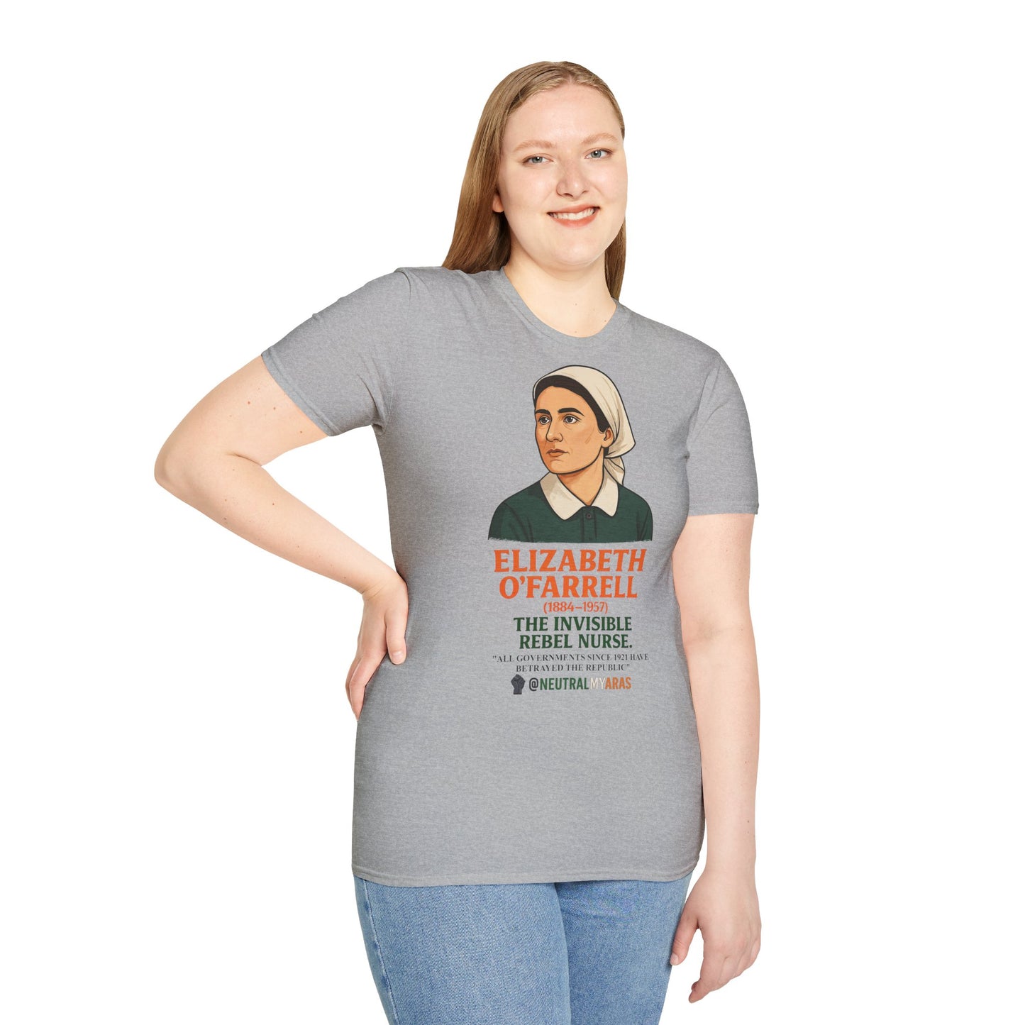 Elizabeth O'Farrell - The Invisible Rebel Nurse Tee