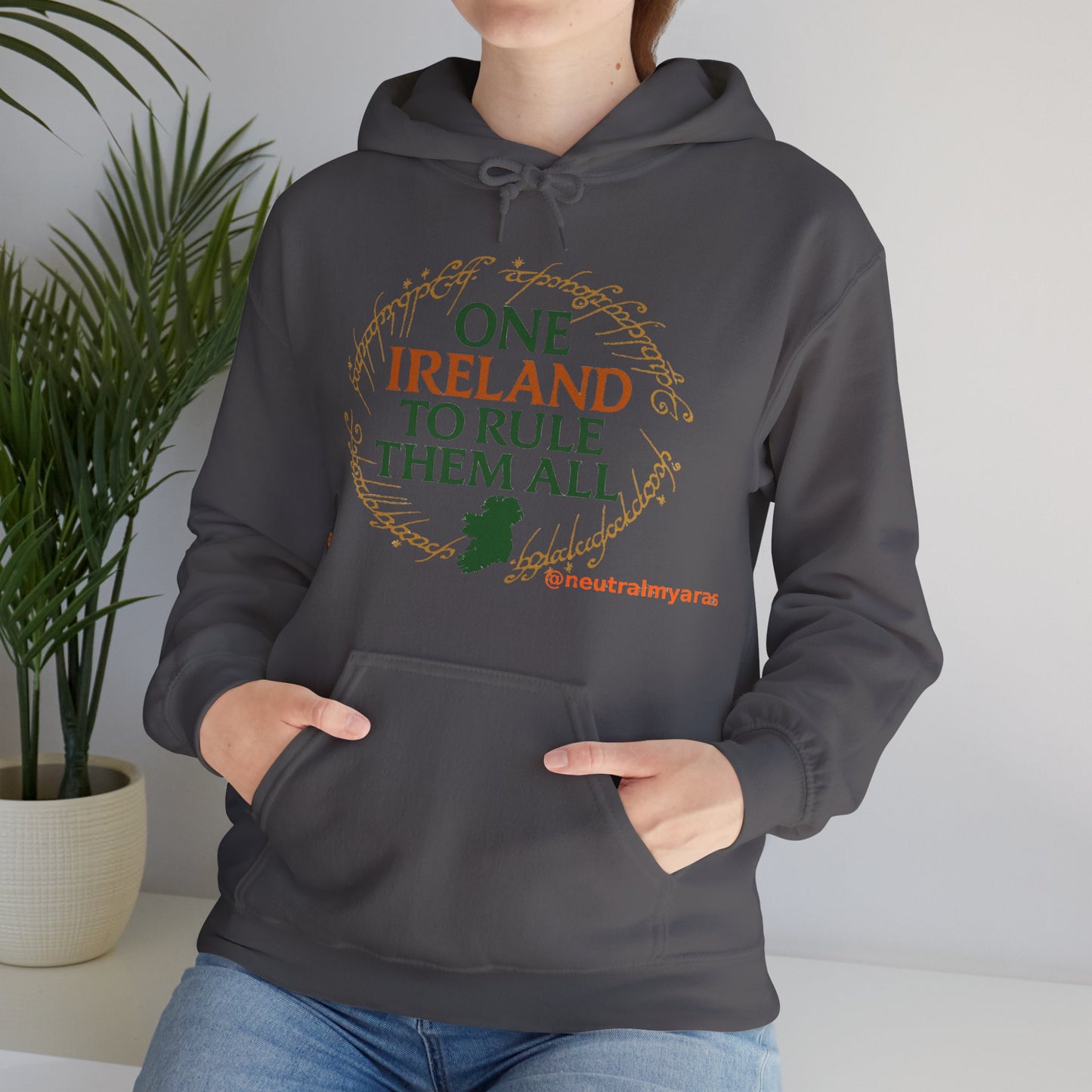 Hoodie "ONE IRELAND TO RULE THEM ALL" – Wear the Legend, Live the Dream