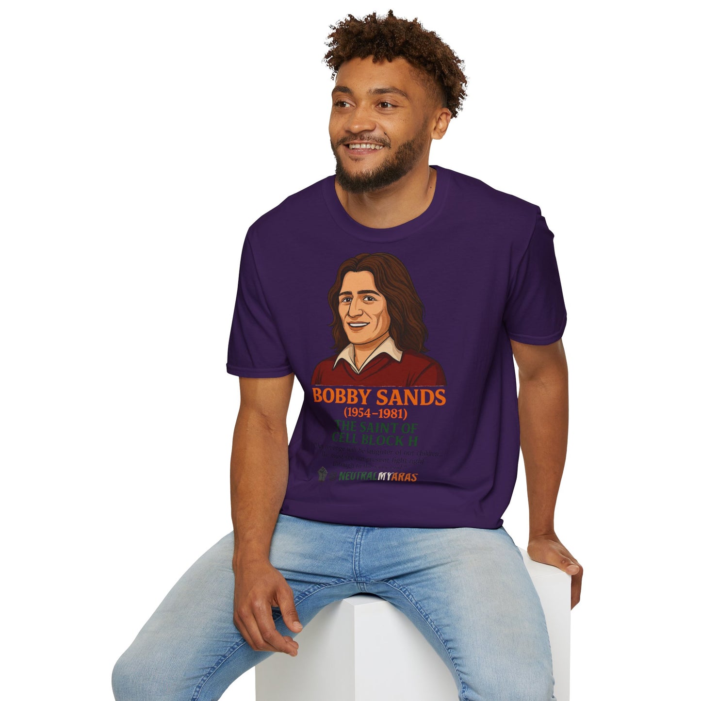 π§ Bobby Sands β The Saint of Cell Block H T-Shirt βοΈ