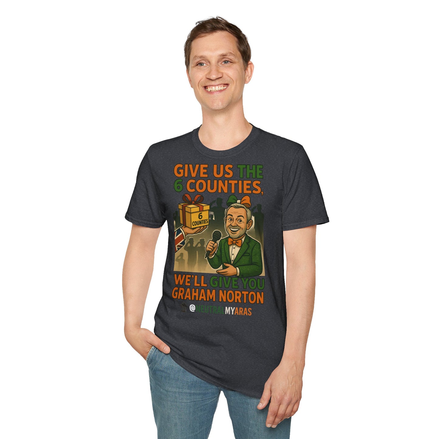 š„ āGive Us the 6 Counties, Weāll Give You Graham Nortonā T-SHIRT āļø