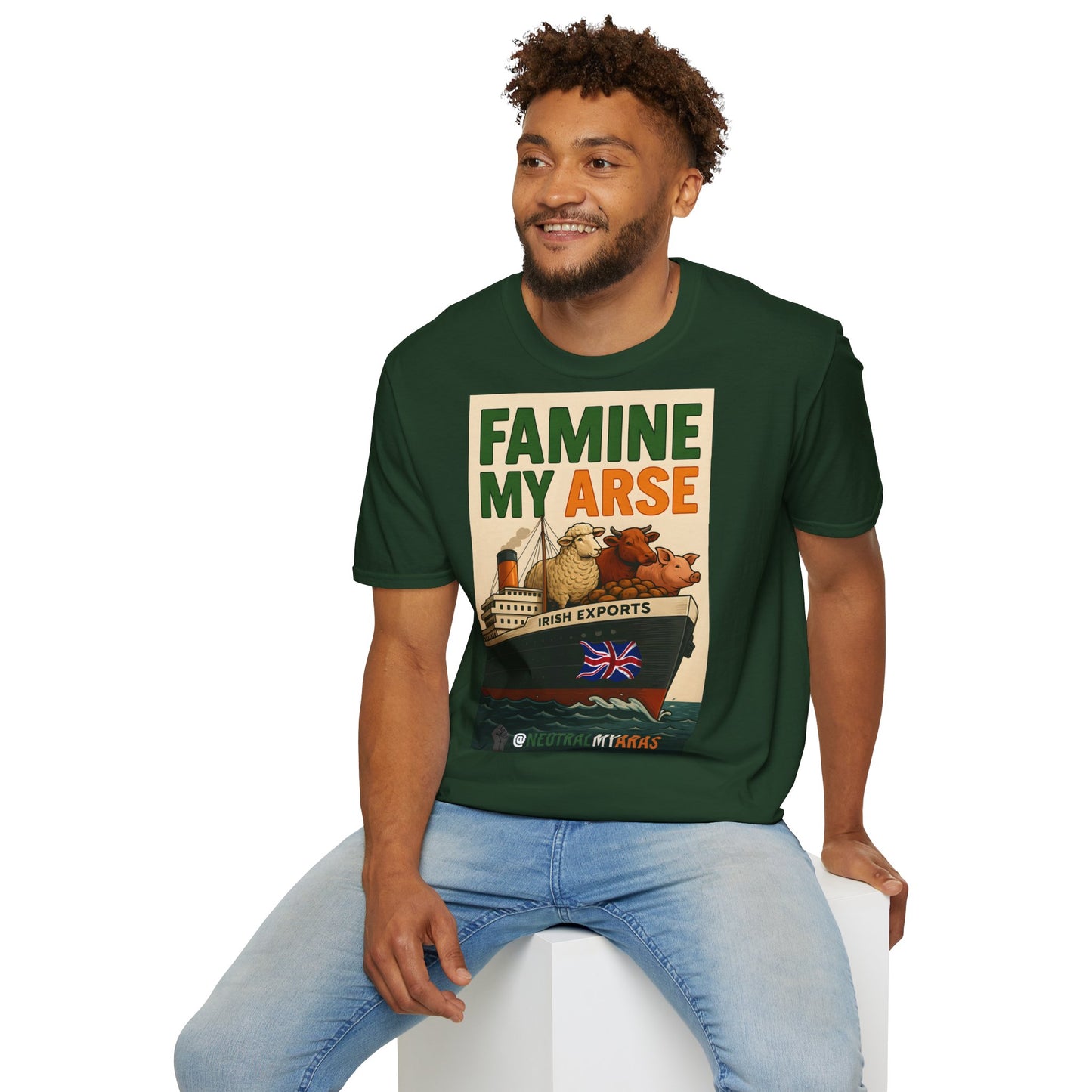 π₯ FAMINE MY ARSE T-SHIRT βοΈ