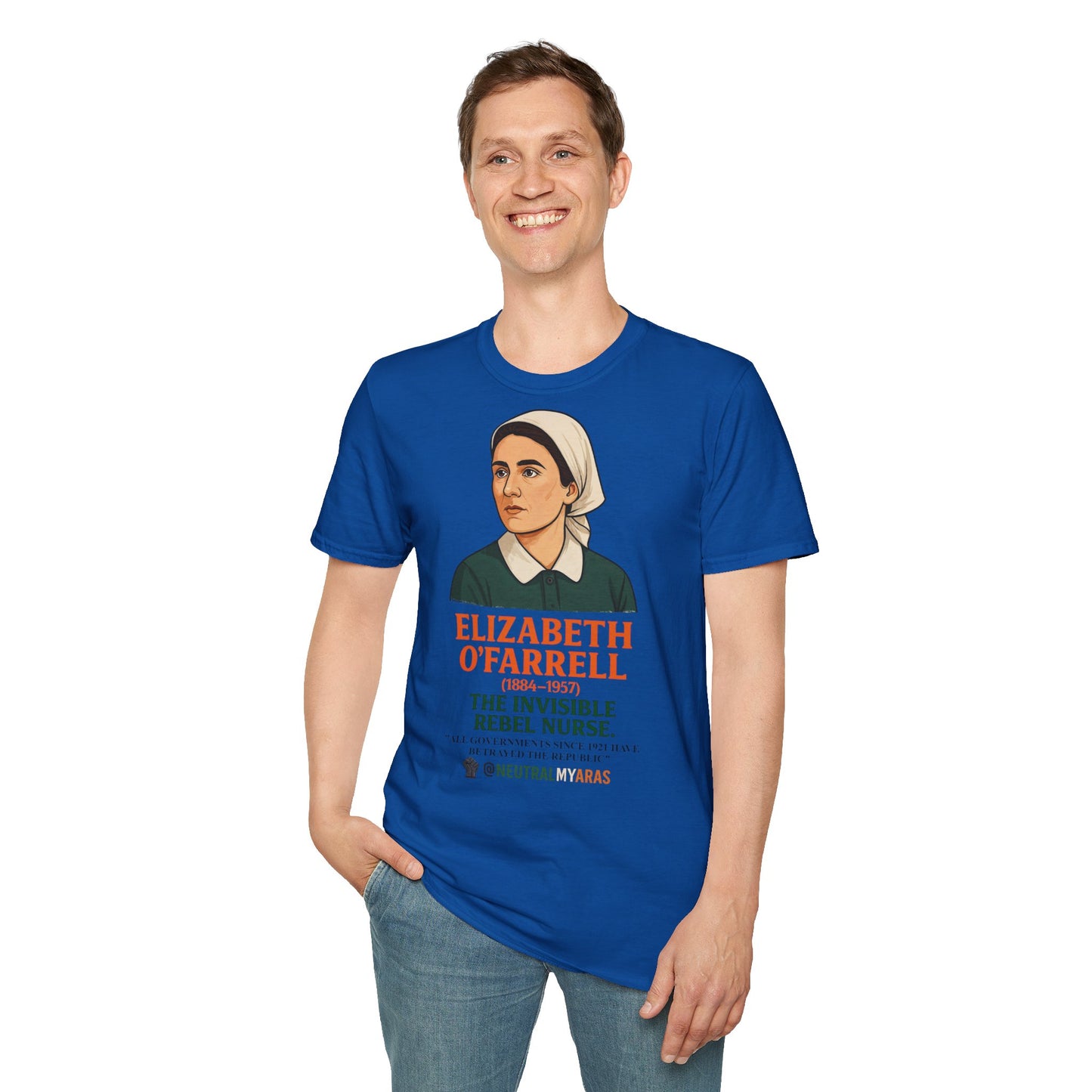 Elizabeth O'Farrell - The Invisible Rebel Nurse Tee