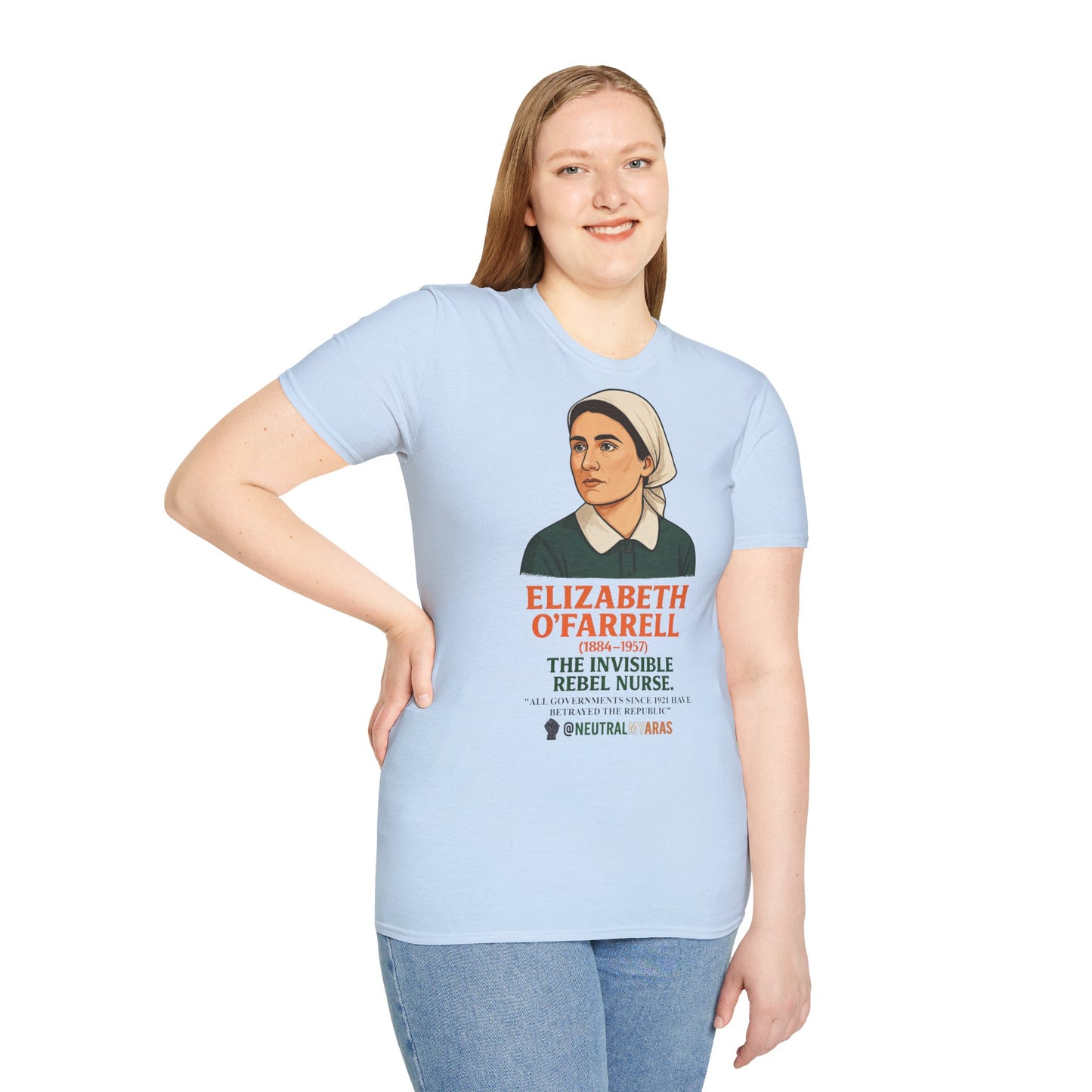 Elizabeth O'Farrell - The Invisible Rebel Nurse Tee