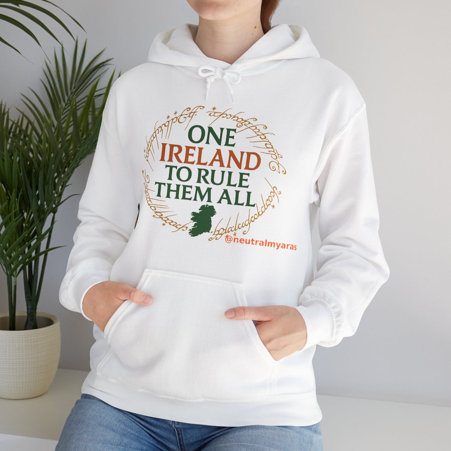 Hoodie "ONE IRELAND TO RULE THEM ALL" – Wear the Legend, Live the Dream