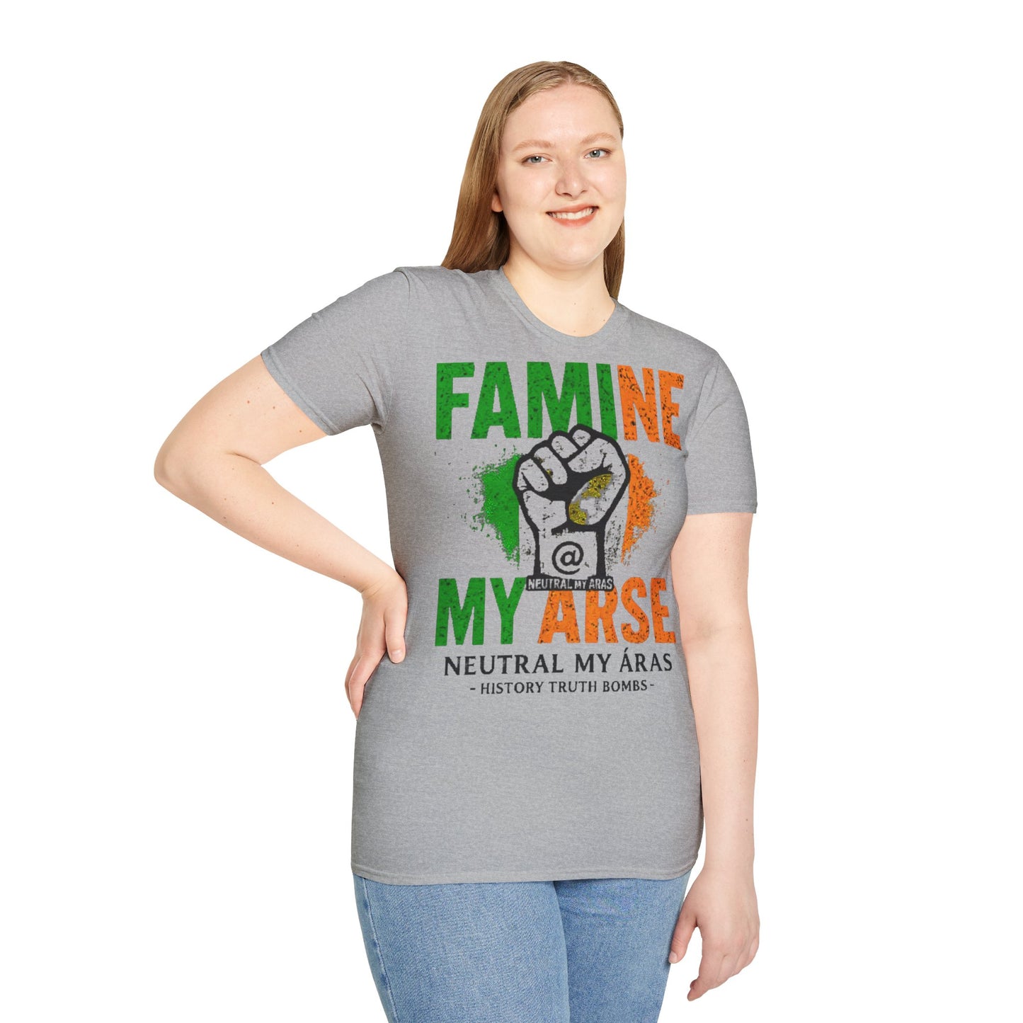 "FAMINE MY ARSE" – The T-Shirt That Speaks Truth, and a Bit of Cheek